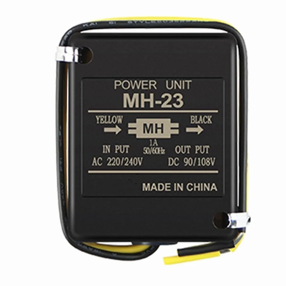 Eawfgtuw Elektromagnetyczny prostownik hamulca MH-20TC MH-23 MH-25 z powłoką ABS, styki ze stopu srebra, szybkie hamowanie, wyjście DC90-108 V, do przemysłowych urządzeń silnikowych (MH-25)