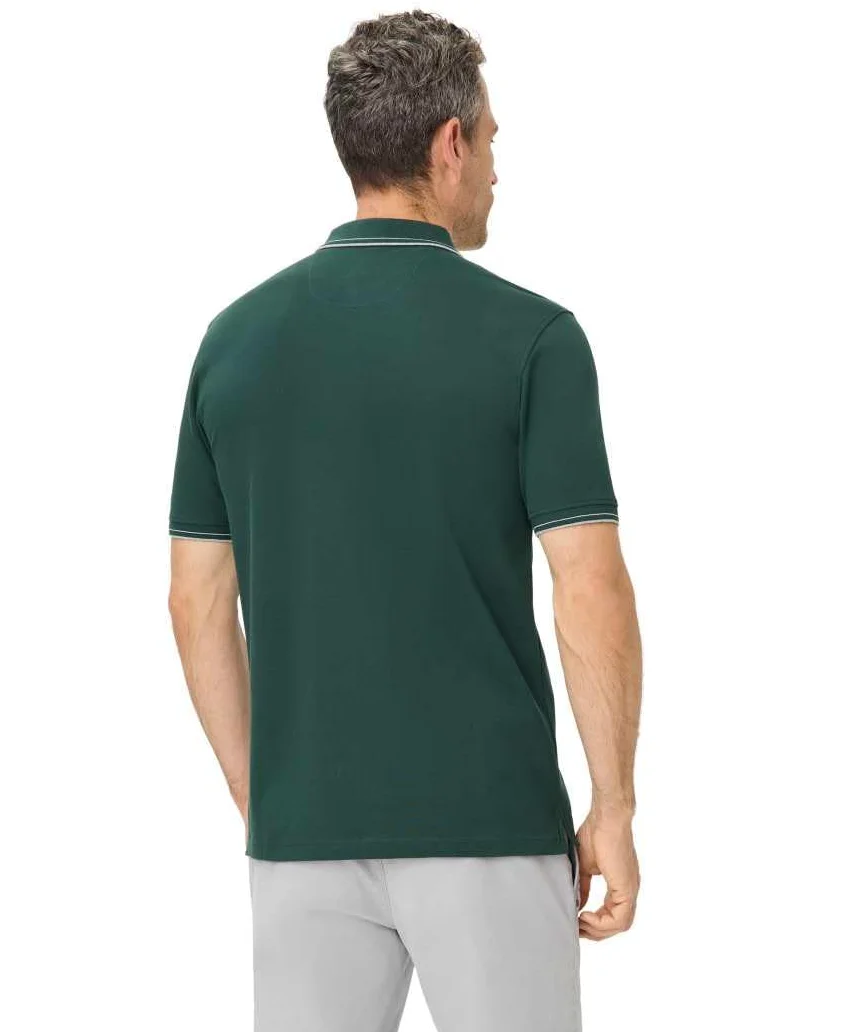BRAX Koszulka polo Mężczyźni Style Pete Hi-flex Pique Pima Cotton