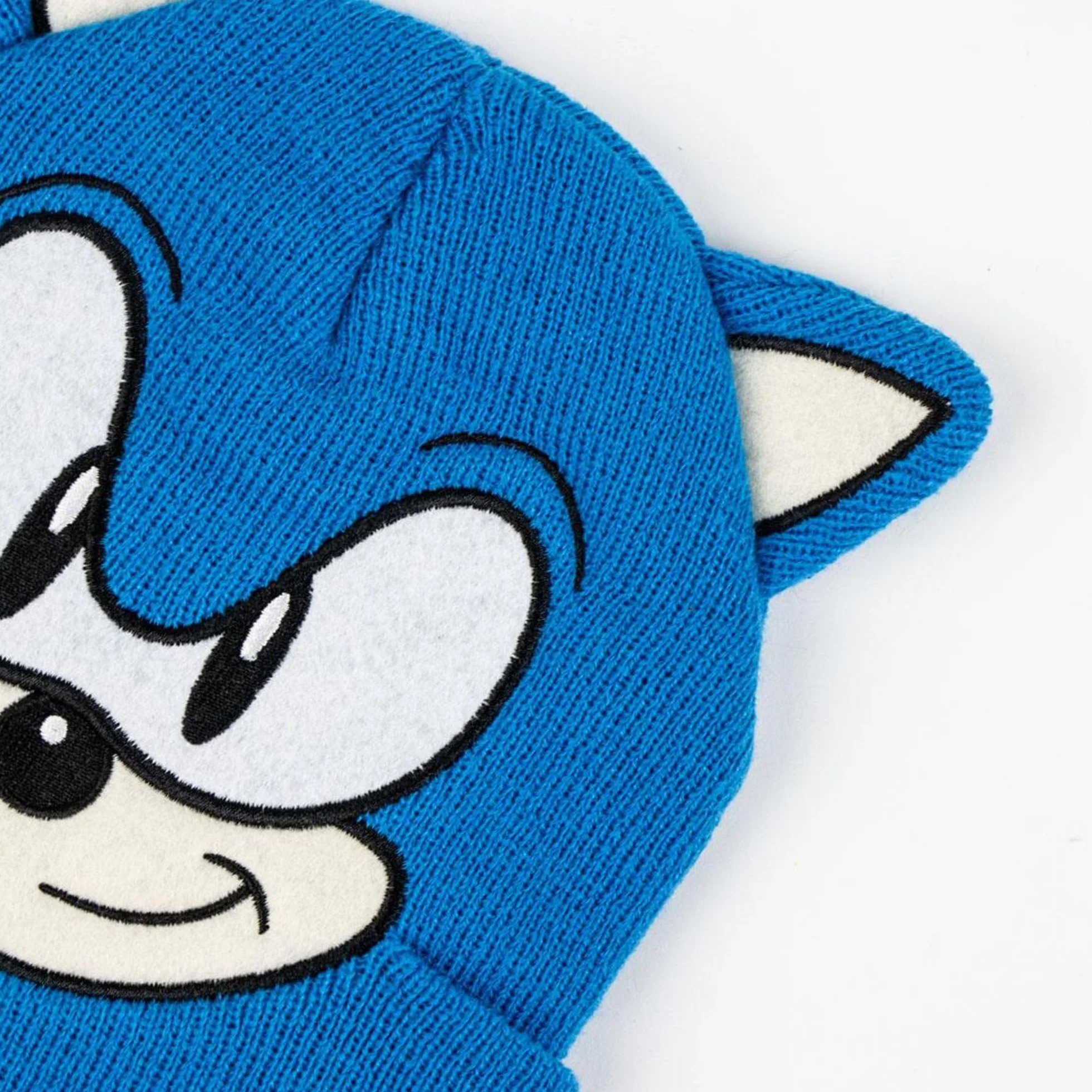 CERDÁ LIFE'S LITTLE MOMENTS Zestaw czapek i rękawiczek Sonic Oficjalna licencja Odzież termiczna dla dzieci 2 sztuki