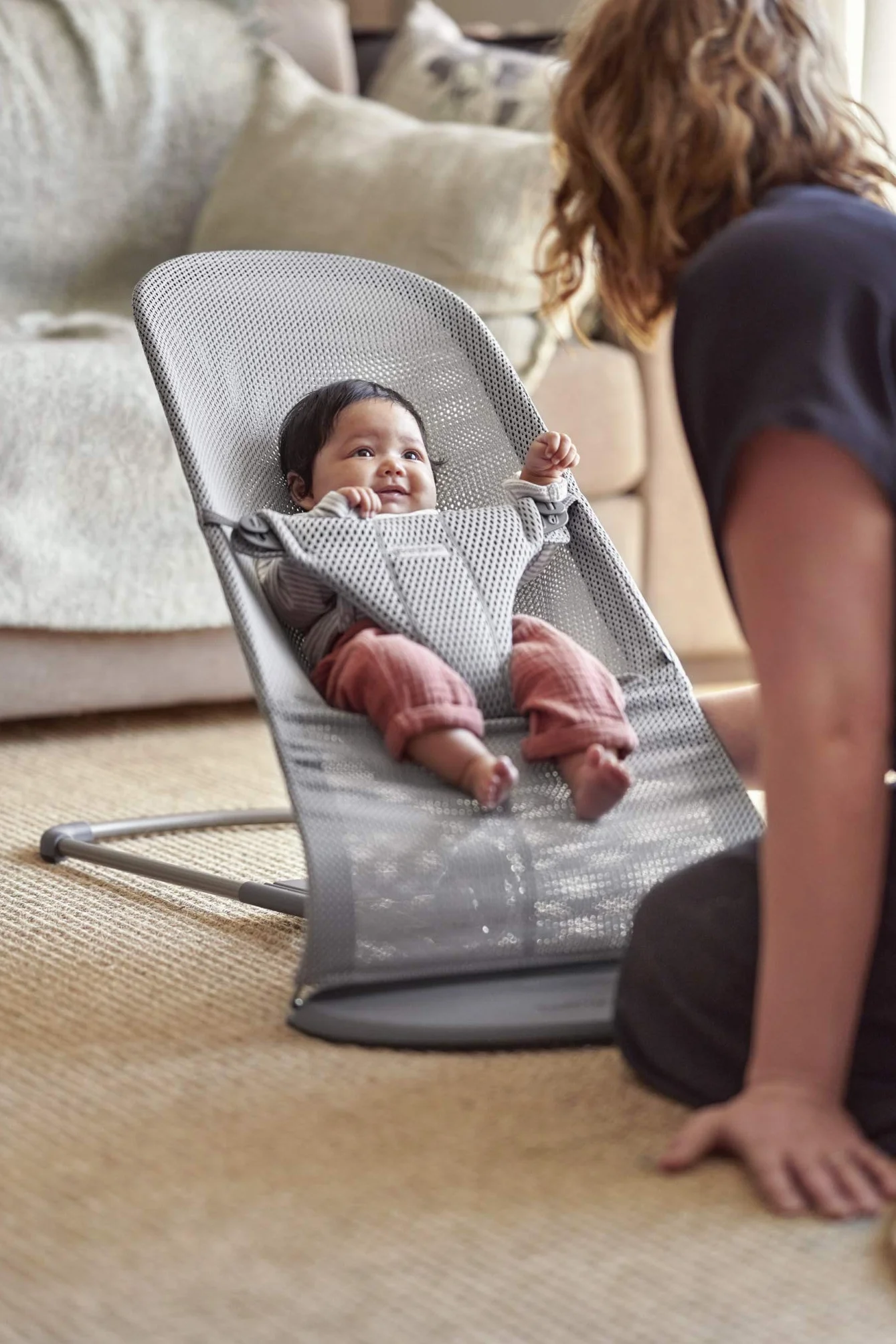 Babybjörn 6018 Bujak, Szary, 39 X 89.5 X 10 cm; 2.3 kg