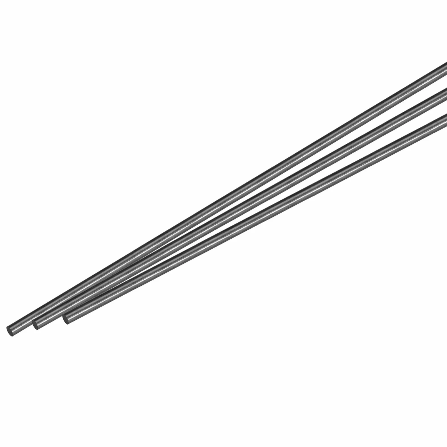 QUARKZMAN 3 szt. Drążek z włókna węglowego, 5 mm x 200 mm, do narzędzi DIY do samolotów RC