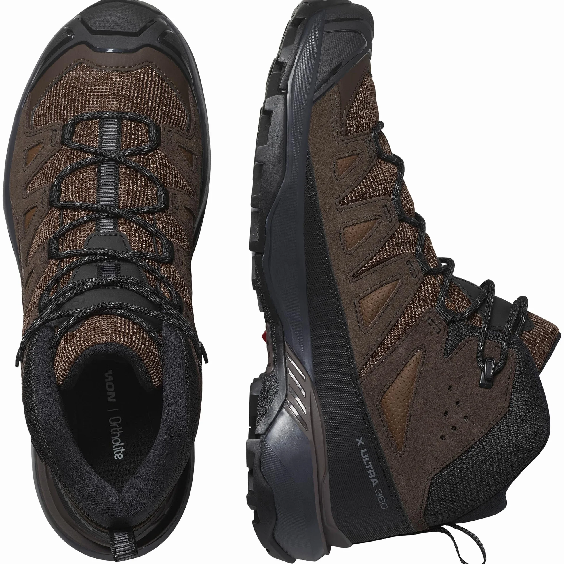 Salomon Mężczyźni X Ultra 360 Leather Mid Gore-texButy trekkingowe