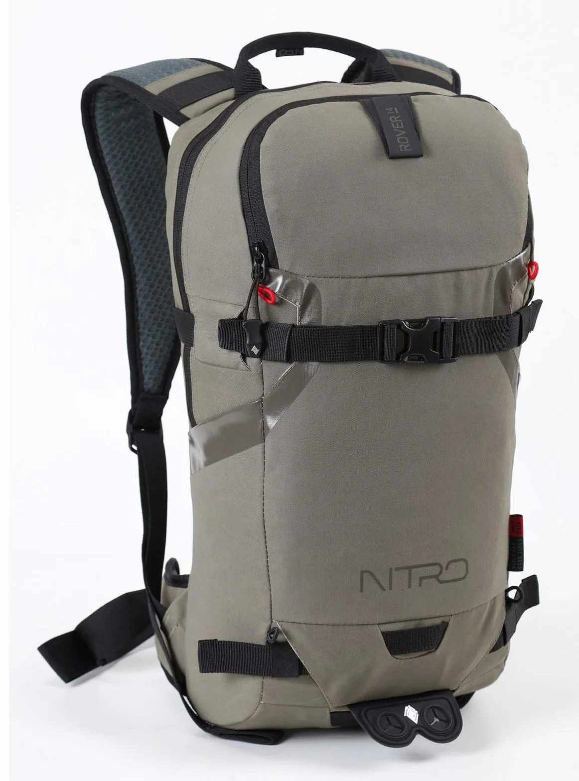 Nitro Rover 14 wielofunkcyjny plecak turystyczny, plecak motocyklowy, woskowany Lizard, 14 l, Woskowana Lizard, 14L, Nowoczesny