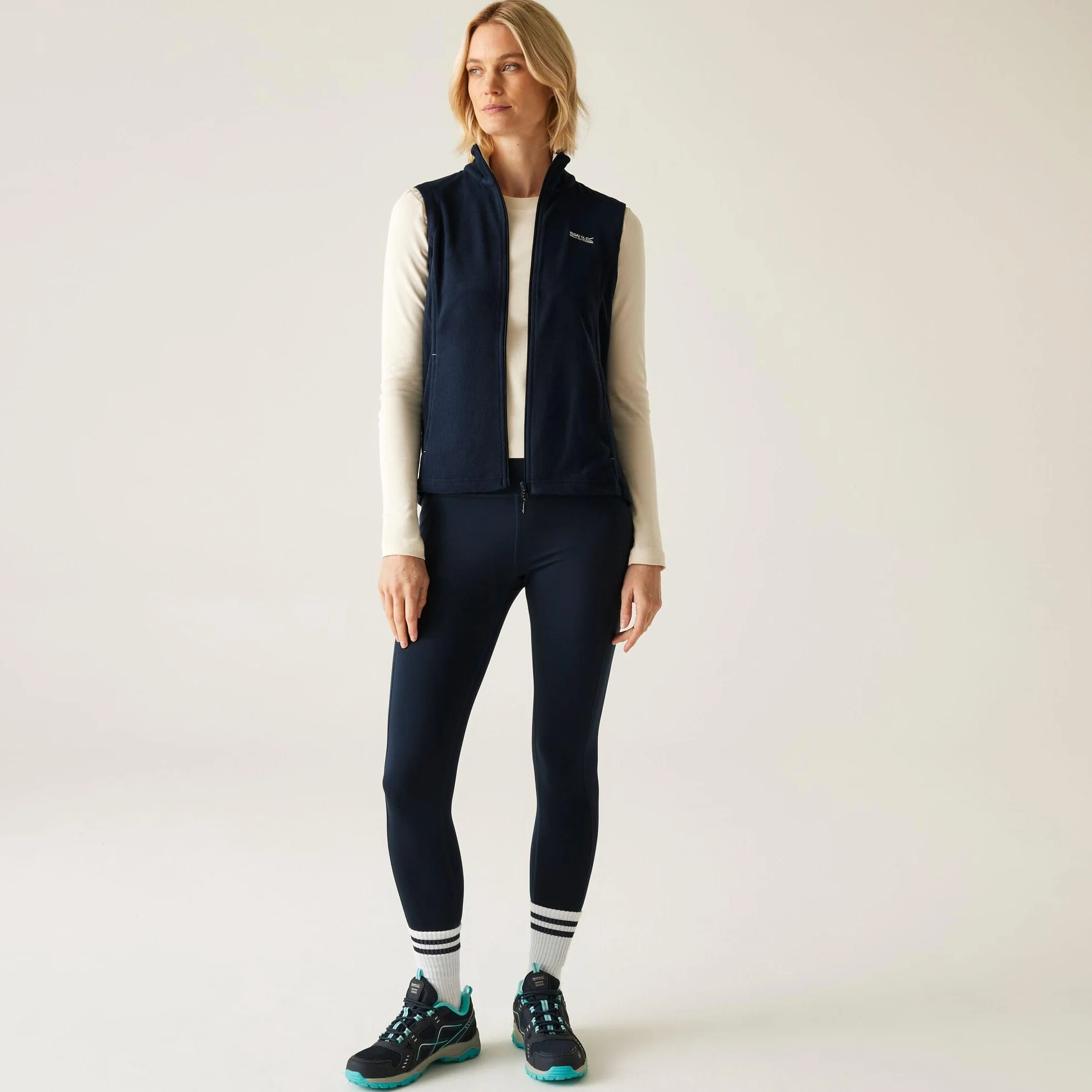 Regatta Sweetness II Gilet Pile Symmetry Con Zip Su Tutta La Lunghezza Bodywarmers