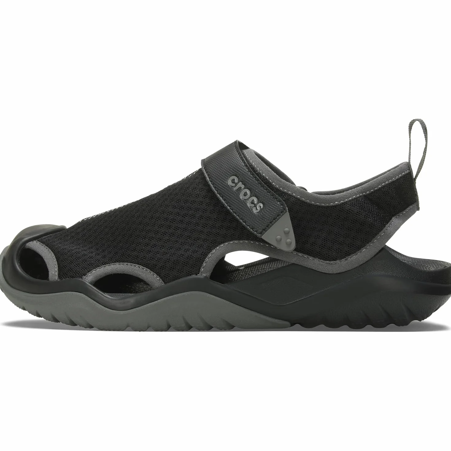 Crocs Męskie sandały Swiftwater Mesh Deck z zamkniętymi palcami
