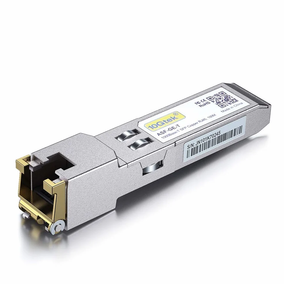 HP-ProCurve J8177B/ J8177C Compatible 1G SFP RJ45 Transceiver, 1000Base-T Copper SFP Cat5e Module, up to 100-Meter