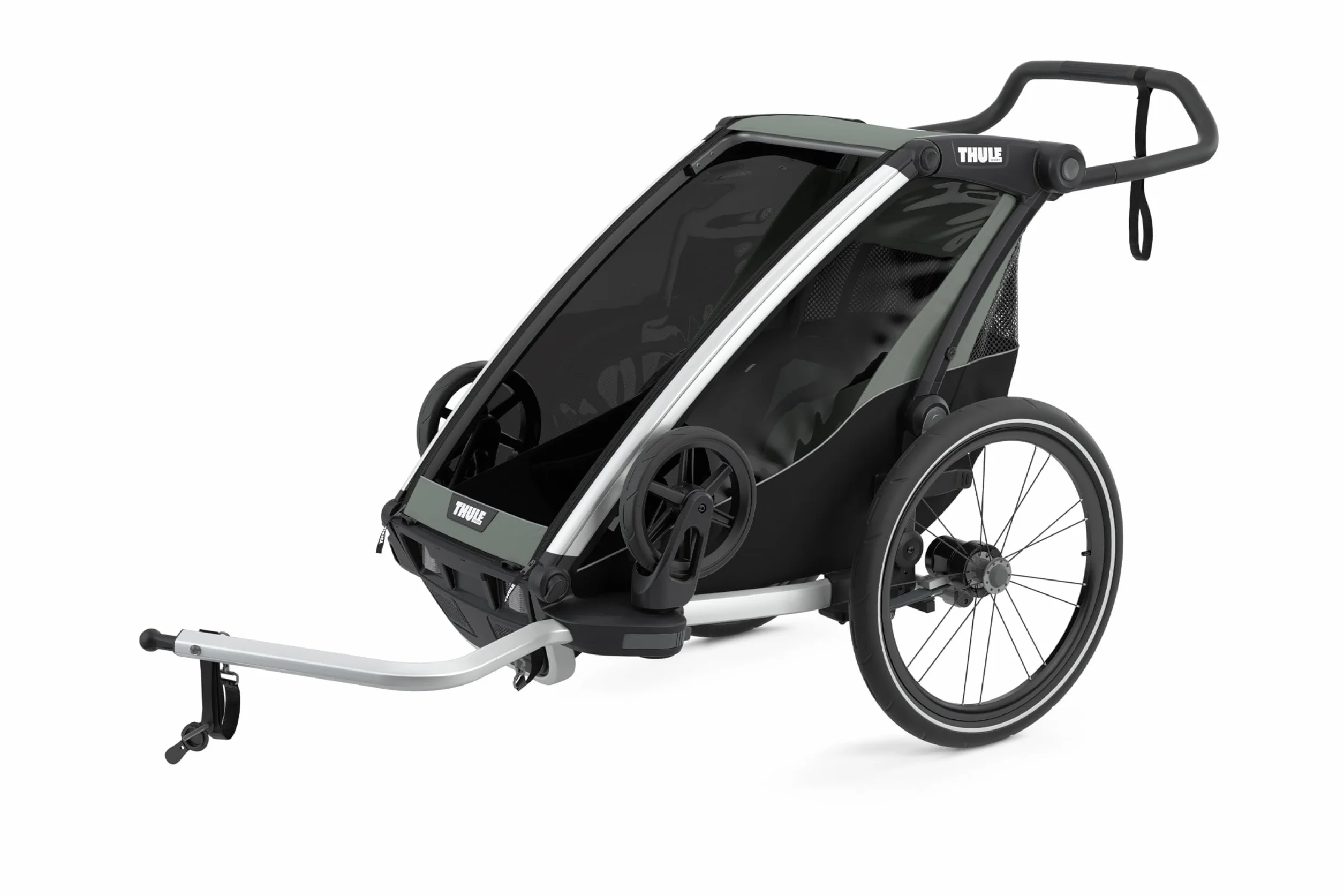Przyczepka rowerowa THULE Chariot Lite Single kolor Agave