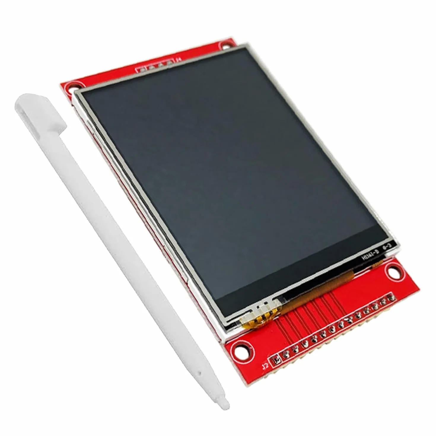 1 szt. 2,8-calowy 4-przewodowy SPI złącze szeregowe TFT LCD wyświetlacz moduł ILI9341 napędza z ekranem dotykowym LCD 240 x 320,5 V/3,3 V, z ciągłym rysikiem dotykowym (2,8 cala)