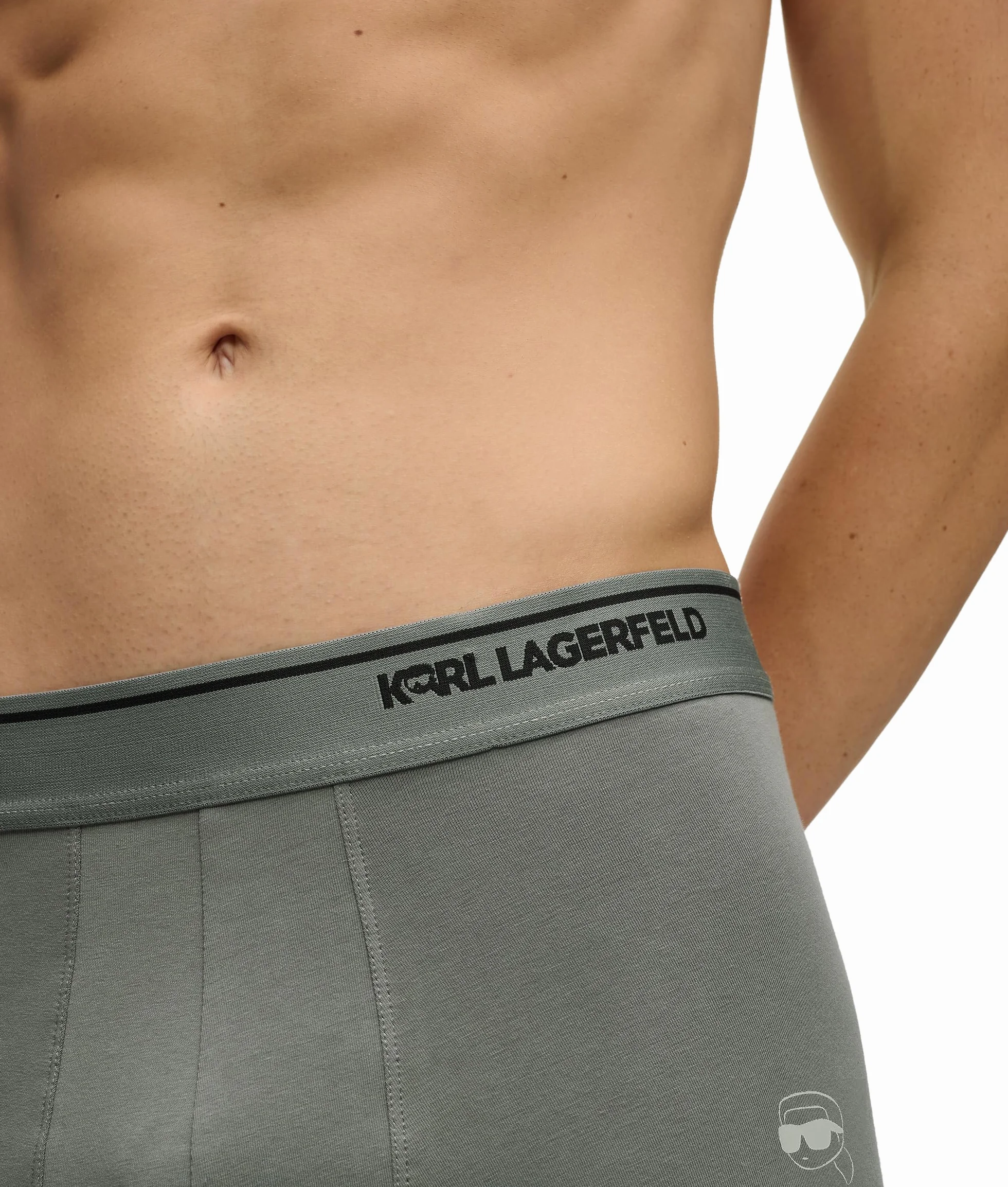 KARL LAGERFELD Trunks Mężczyźni Karl Lagerfeld, Men's, Ikon Fusion Trunk (3 Pack)