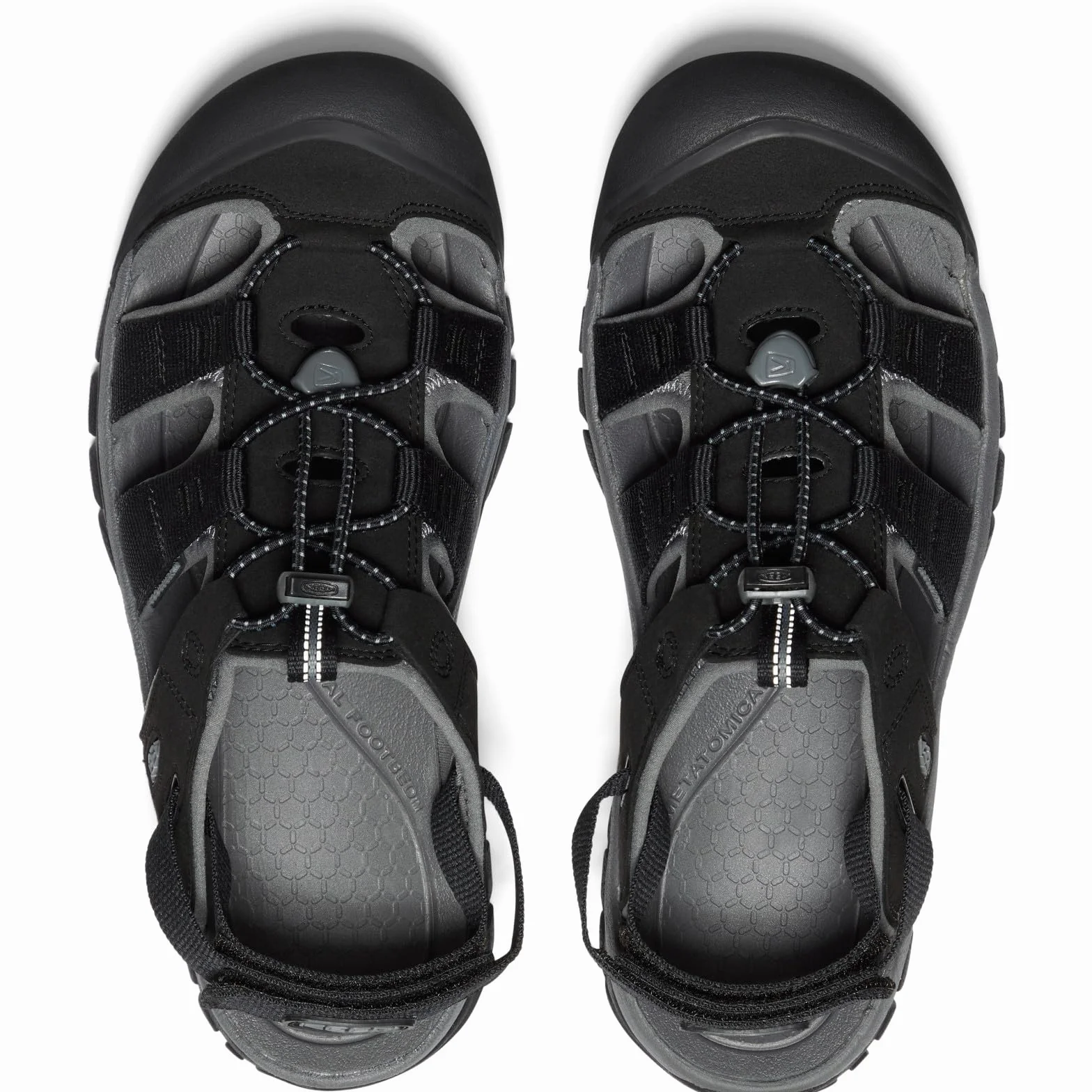 Keen Męskie sandały outdoorowe czarne UE 40