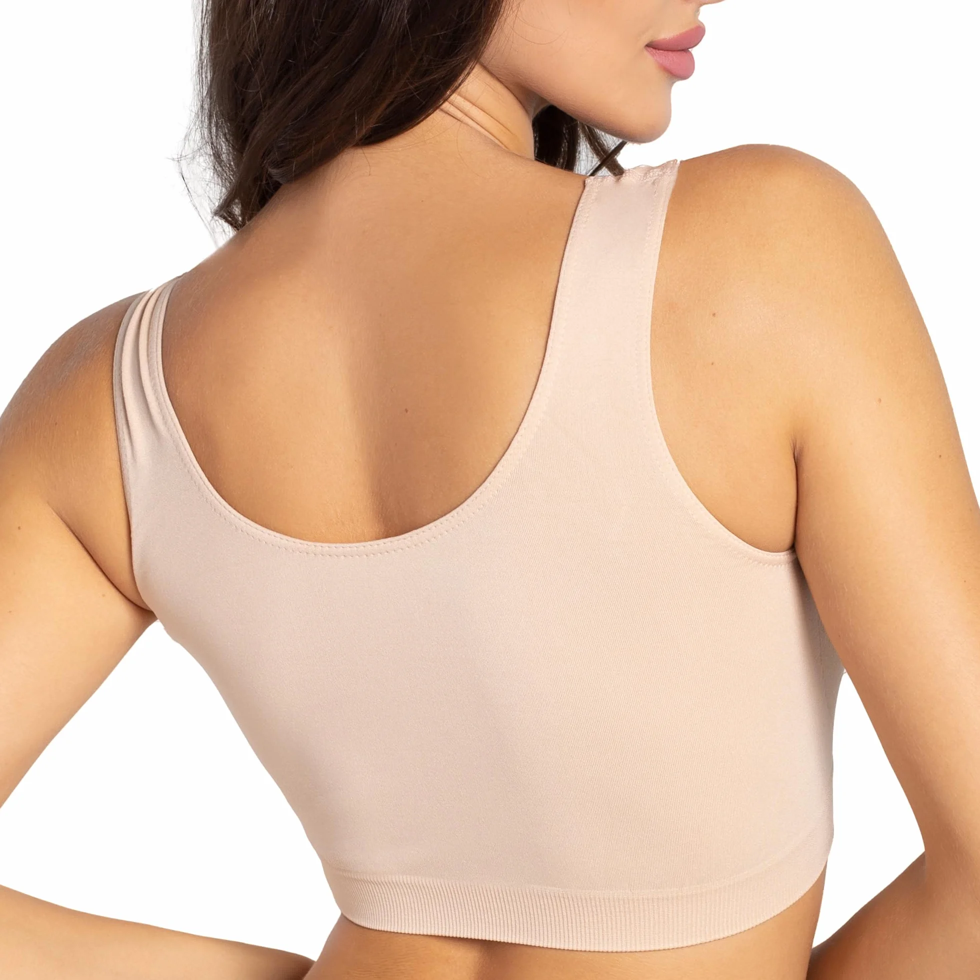 Sport Top Gatta, top na szerokich ramiączkach, sportowy biustonosz, miły, miękki, wygodny, fitness, joga, pilates, brak bocznych szwów, przylegający do ciała