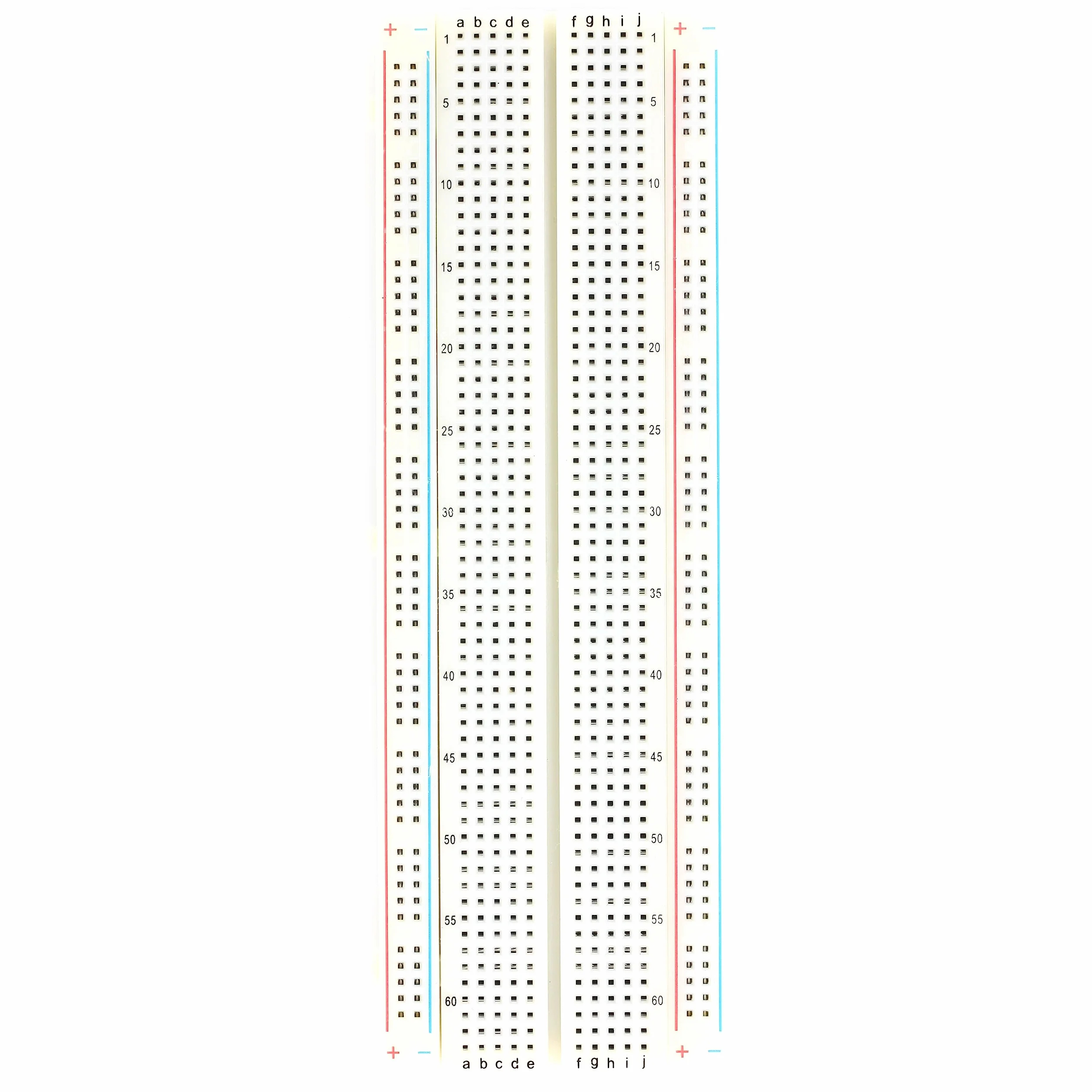 630/200 Prototyping Breadboard | deska do eksperymentowania | 830 styków | elastyczna płyta do elektroniki, prototypowania i projektów DIY, np. do Arduino