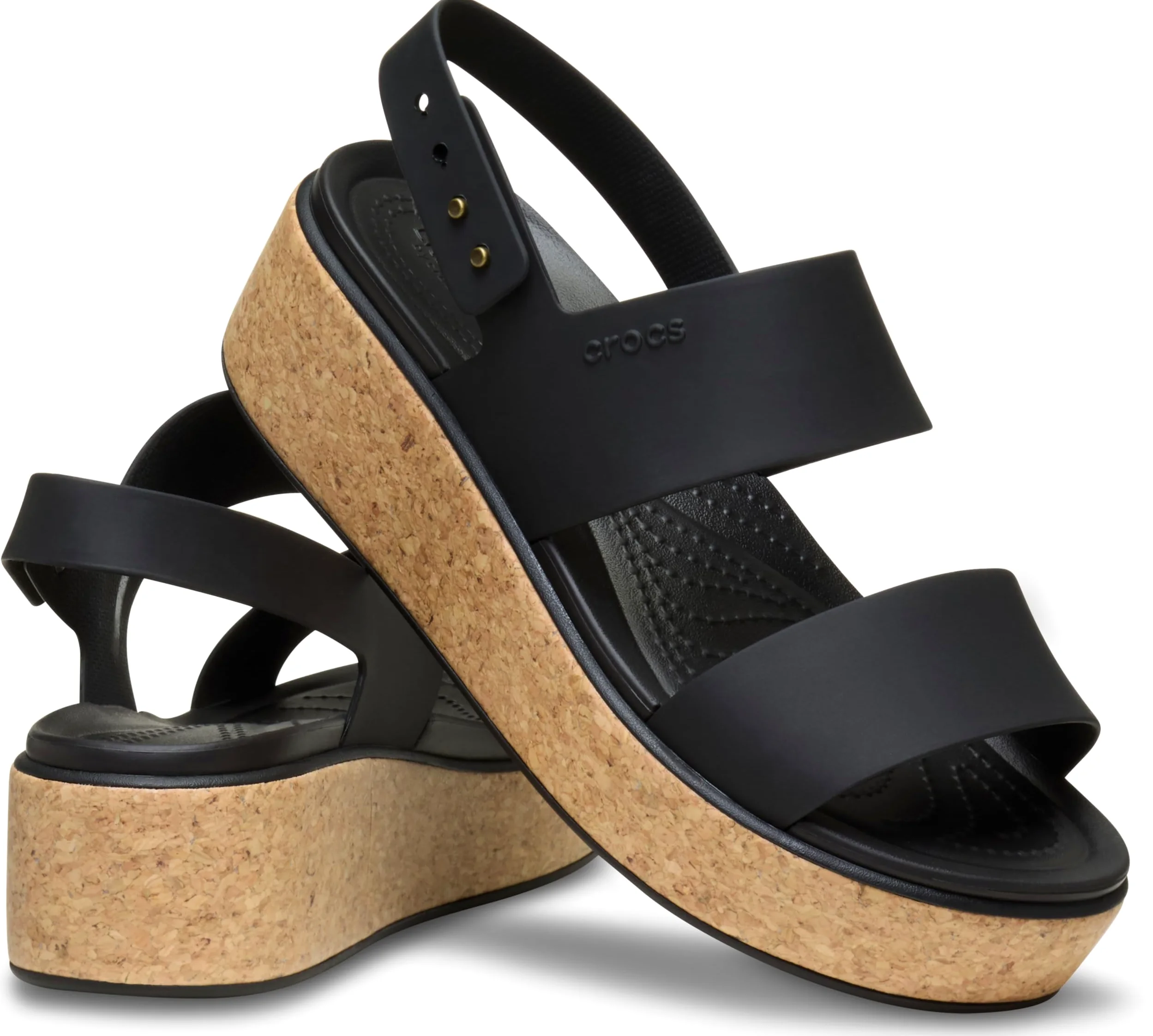 Crocs Kobiety Brooklyn Cork Low WedgeSandał