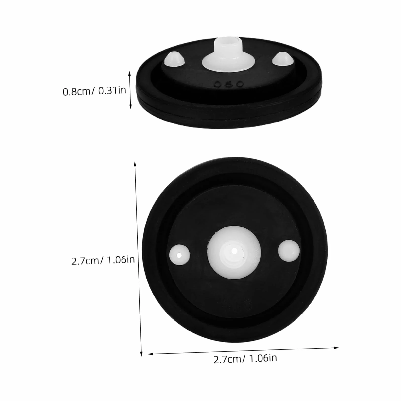 4kawałki Wymienna Membrana Do Zaworu Solenoidowego Uszelka Do Systemów Zasilania Wodą Łatwa Instalacji Zapobiegająca Przeciekom Uniwersalne Zastosowanie