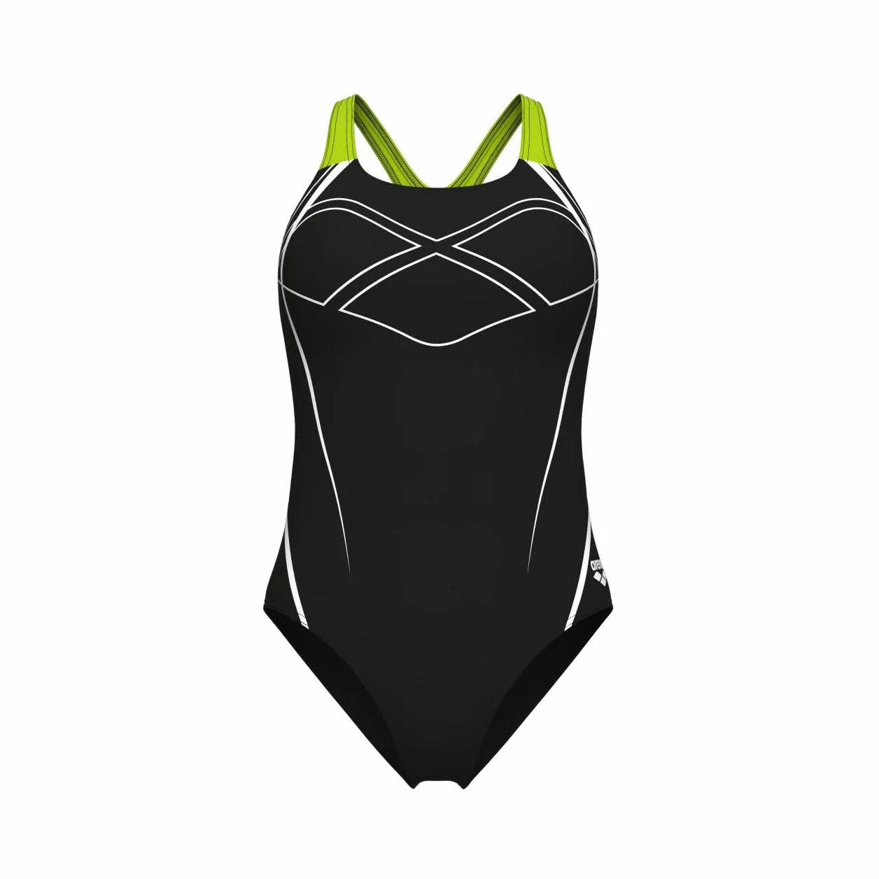 ARENA Pełny Kobiety Women's Arena Graphic Swimsuit Swim Pro Back