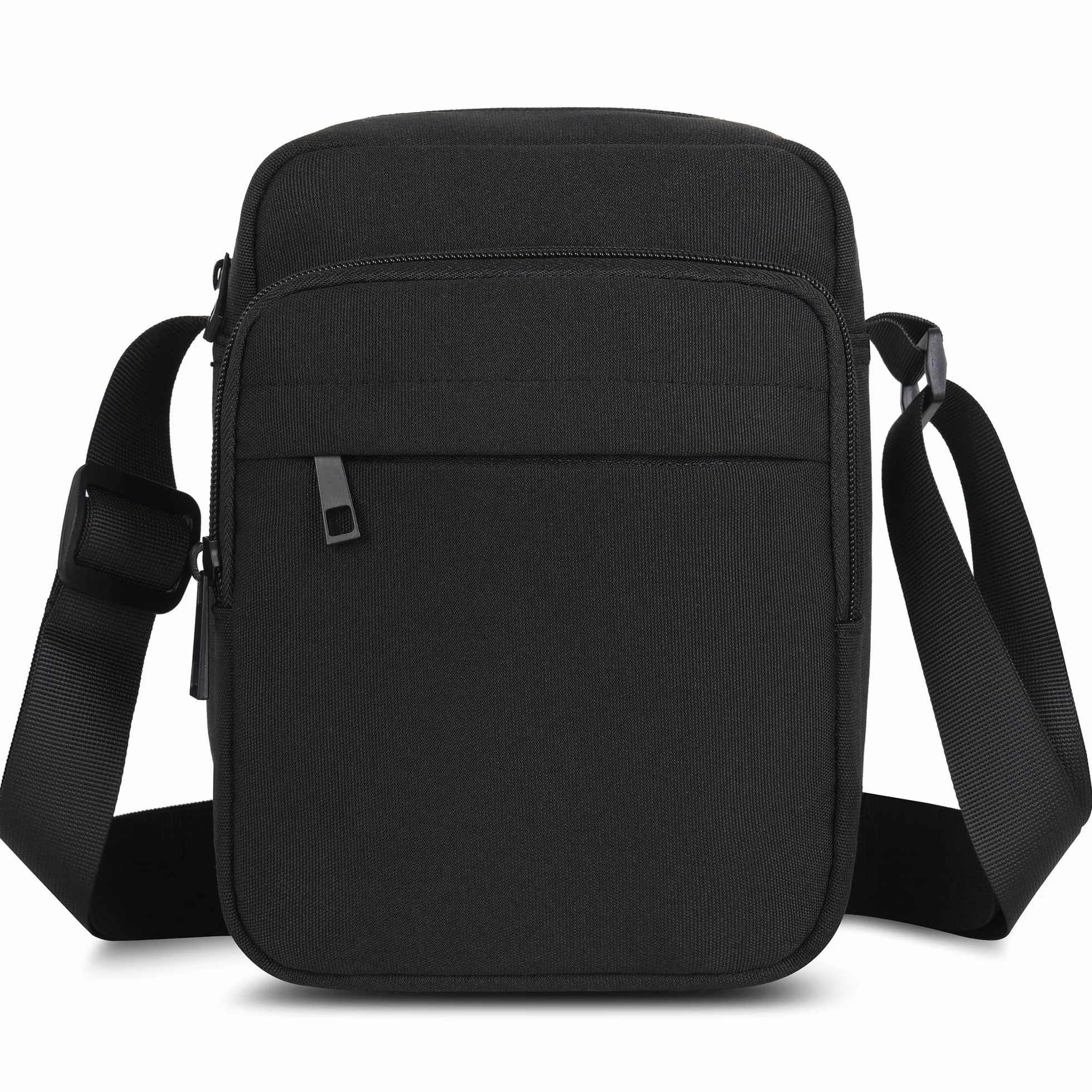 Męska torba na ramię, wodoodporna torba crossbody z zamkiem błyskawicznym i regulowanym paskiem, lekka podróżna torba boczna dla mężczyzn i kobiet, do pracy na świeżym powietrzu, na zakupy, do