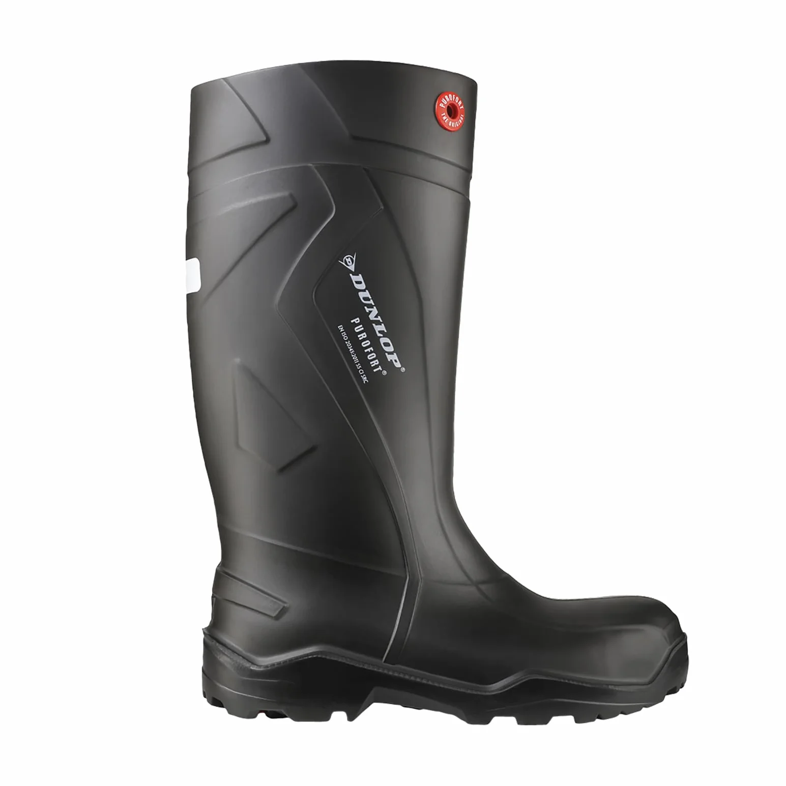 Dunlop Purofort+ Full Safety Wellington kozaki, czarne, UK