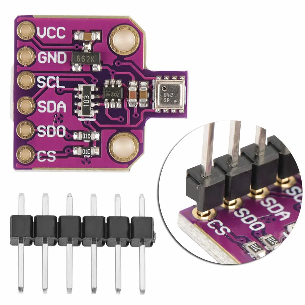 CJMCU-680 BME680 czujnik ciśnienia temperatury wilgotności Breakout Board wysokość modułu płyta rozwojowa