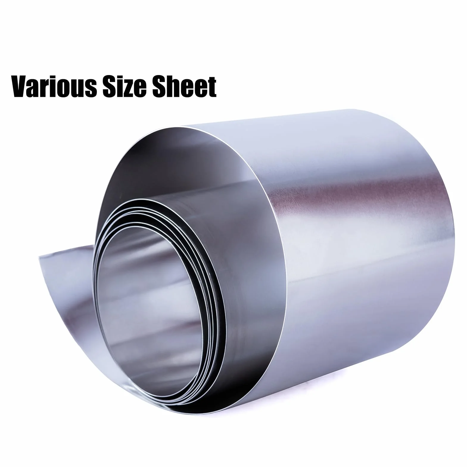 Metalowa blacha stalowa (0,4 mm x 100 mm x 3 m)
