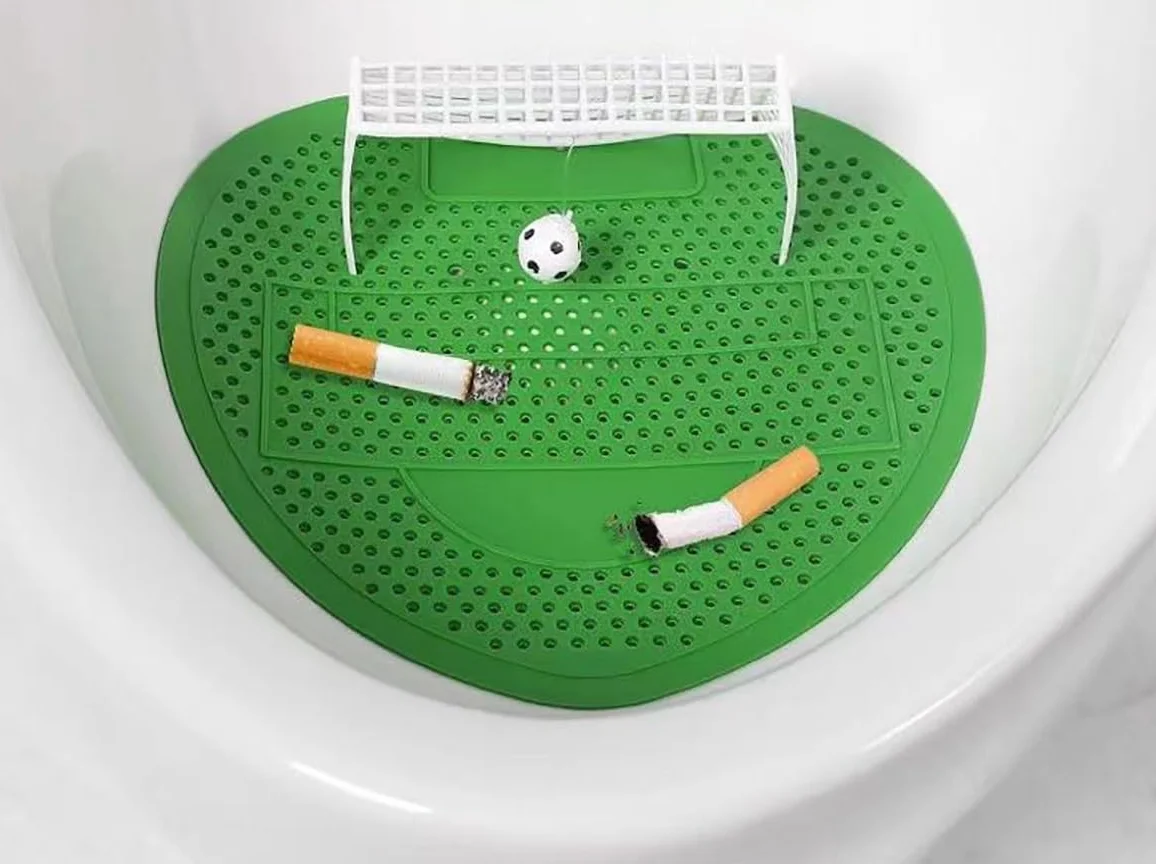 Sitko do pisuaru z zapachem, do bramki piłkarskiej, sitko do pisuaru, ochrona przed pryskaniem i zapachami, dla mężczyzn, WC na stadiony, do biura, kawiarni internetowej itp., hoteli itp