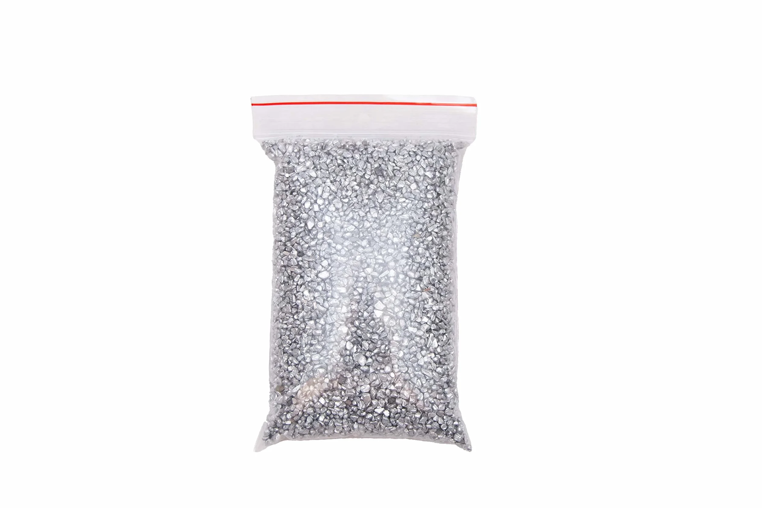 Granulat aluminiowy, 99,9% czyste aluminium, wysoka czystość, z recyklingu, 2500 g (2,5 kg)