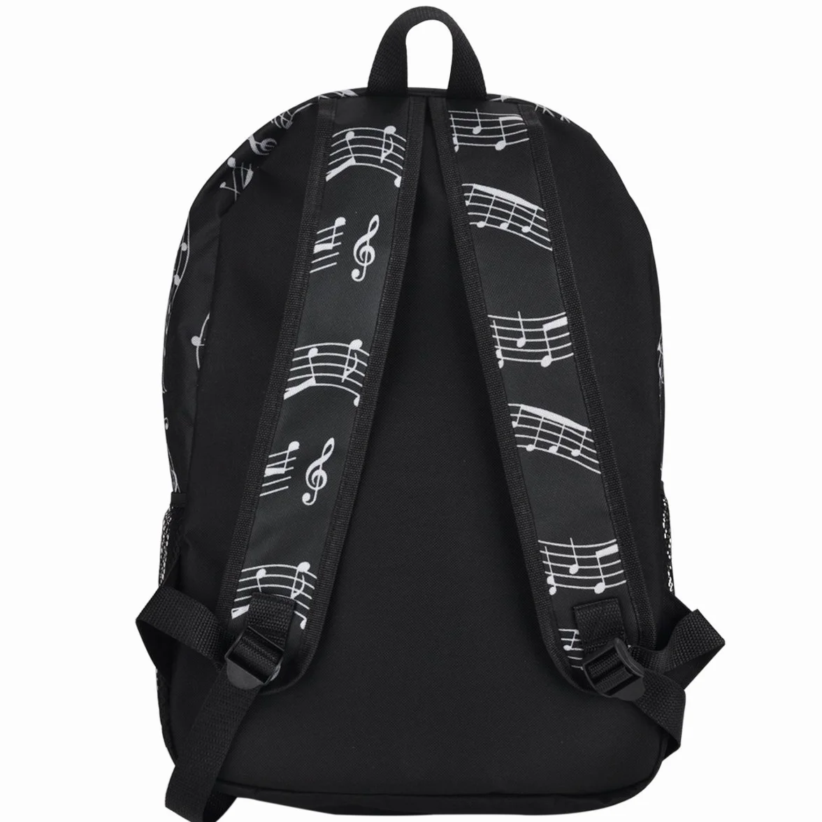 Punk Plecak szkolny Oxford Czarny Keyboard