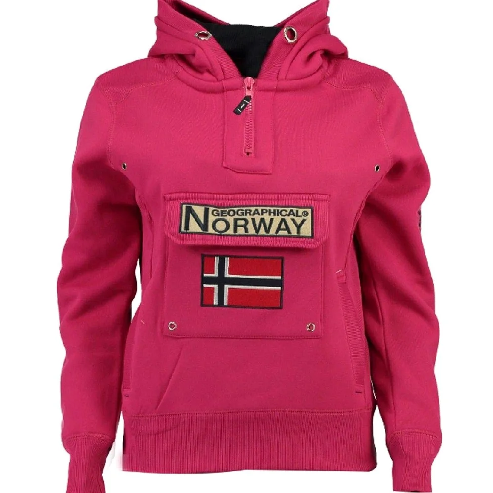 Geographical Norway Bluza z kapturem Uniseks - dzieci Gymclass