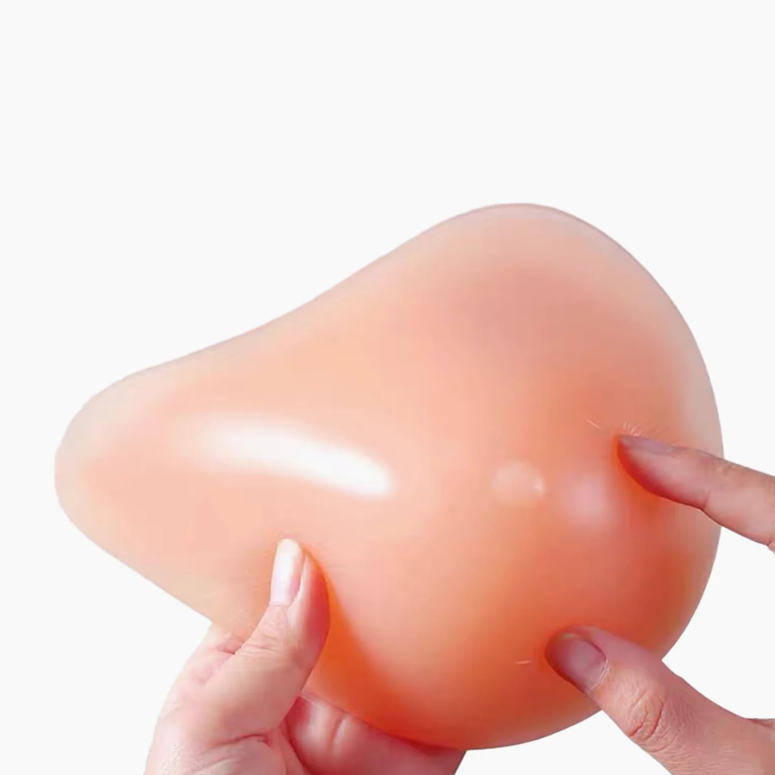 DD/cup（900g/pair）,OSEMISS Jedna para asymetrycznych samoprzylepnych wkładek do biustonosza silikonowe formy piersi dla transwestytów mastektomii transseksualistów cosplay
