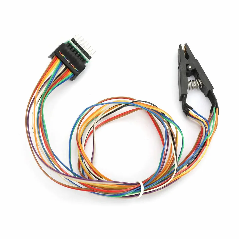 SOP16 do DIP8 klips błyskowy programator klips testowy SOP16 SOIC16 16-pinowy zacisk testowy IC SOP16 do DIP8 klips błyskowy
