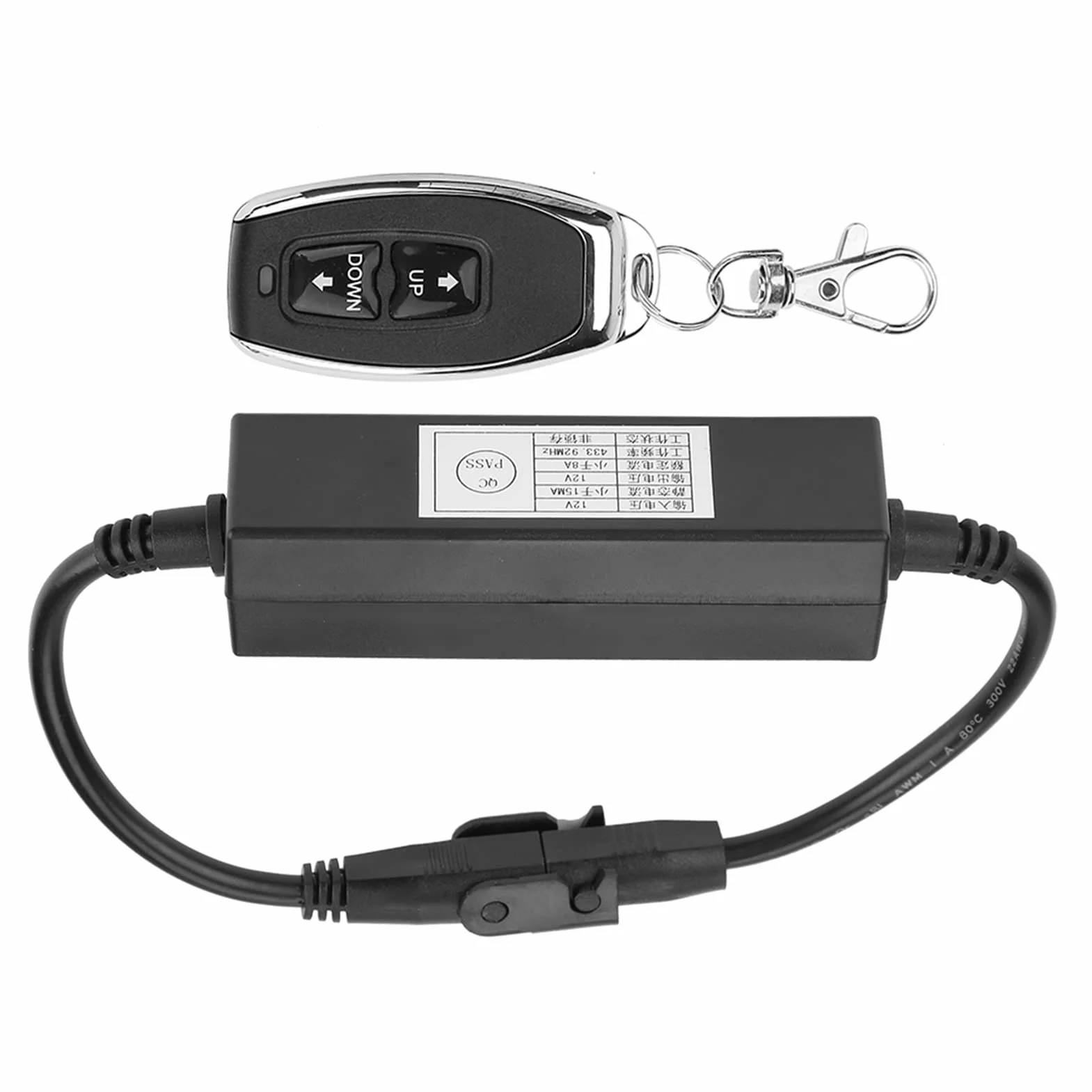 Elektryczny Siłownik Liniowy Zdalne Sterowanie Silnik Liniowy DC 12V Bezprzewodowy Pilot Zdalnego Sterowania Do Przodu Do Tyłu Przełącznik DPDT Łatwa Instalacja Wysoka czułość Do