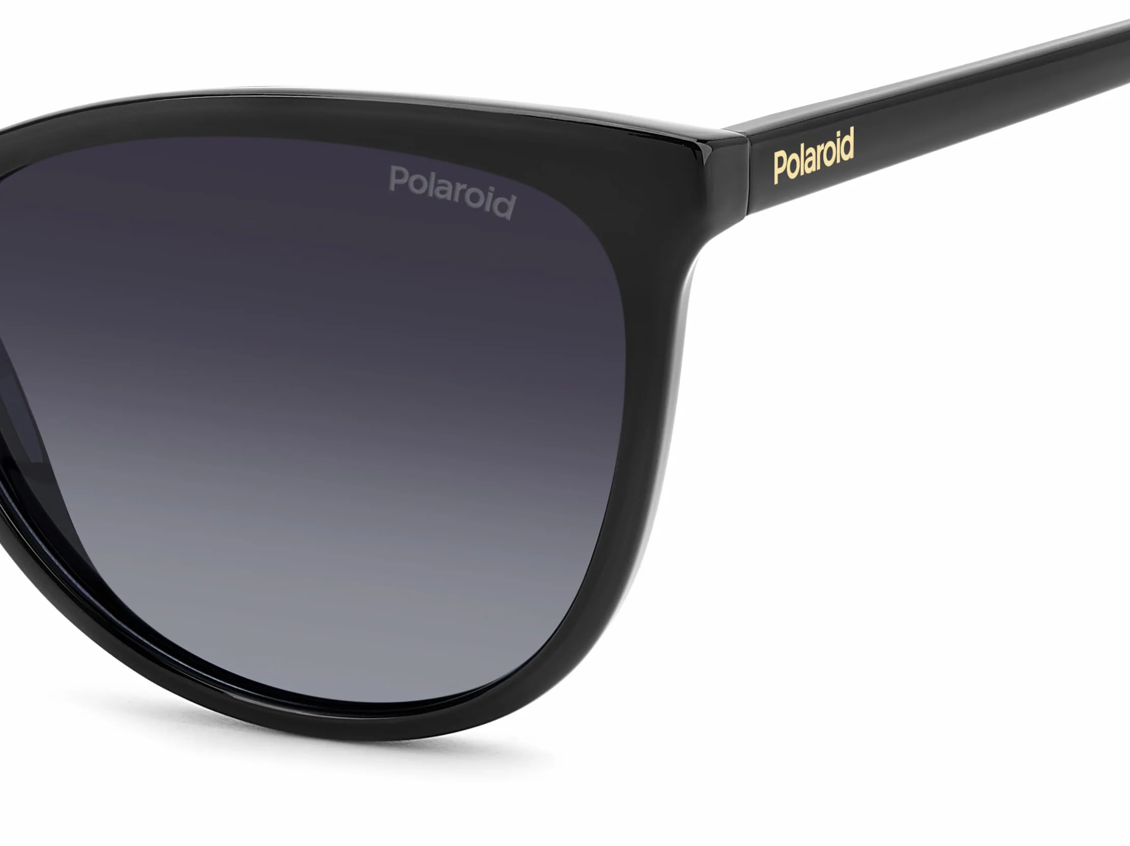 Polaroid Okulary damskie, Kolor: czarny, 55/17/145