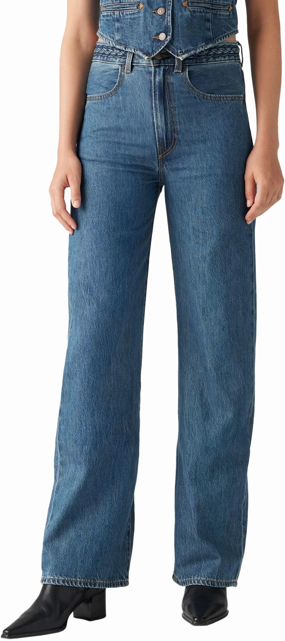 Levi's Ribcage Wl Braided - Dżins Kobiety