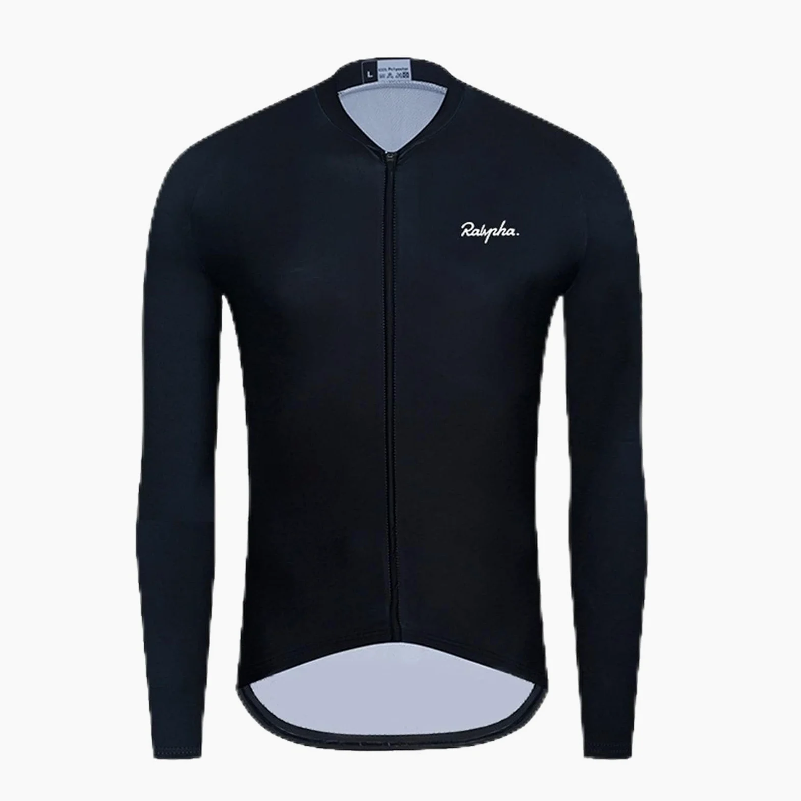 Męska odzież kolarska Męska Jazda na rowerze Jersey Z Długim Rękawem Zimowa Kurtka Runningowa Thermal Jazda na rowerze Koszula Rowerowa Pełna Zipper Wiatroszczelna Oddychająca Męskie koszulki kolarski
