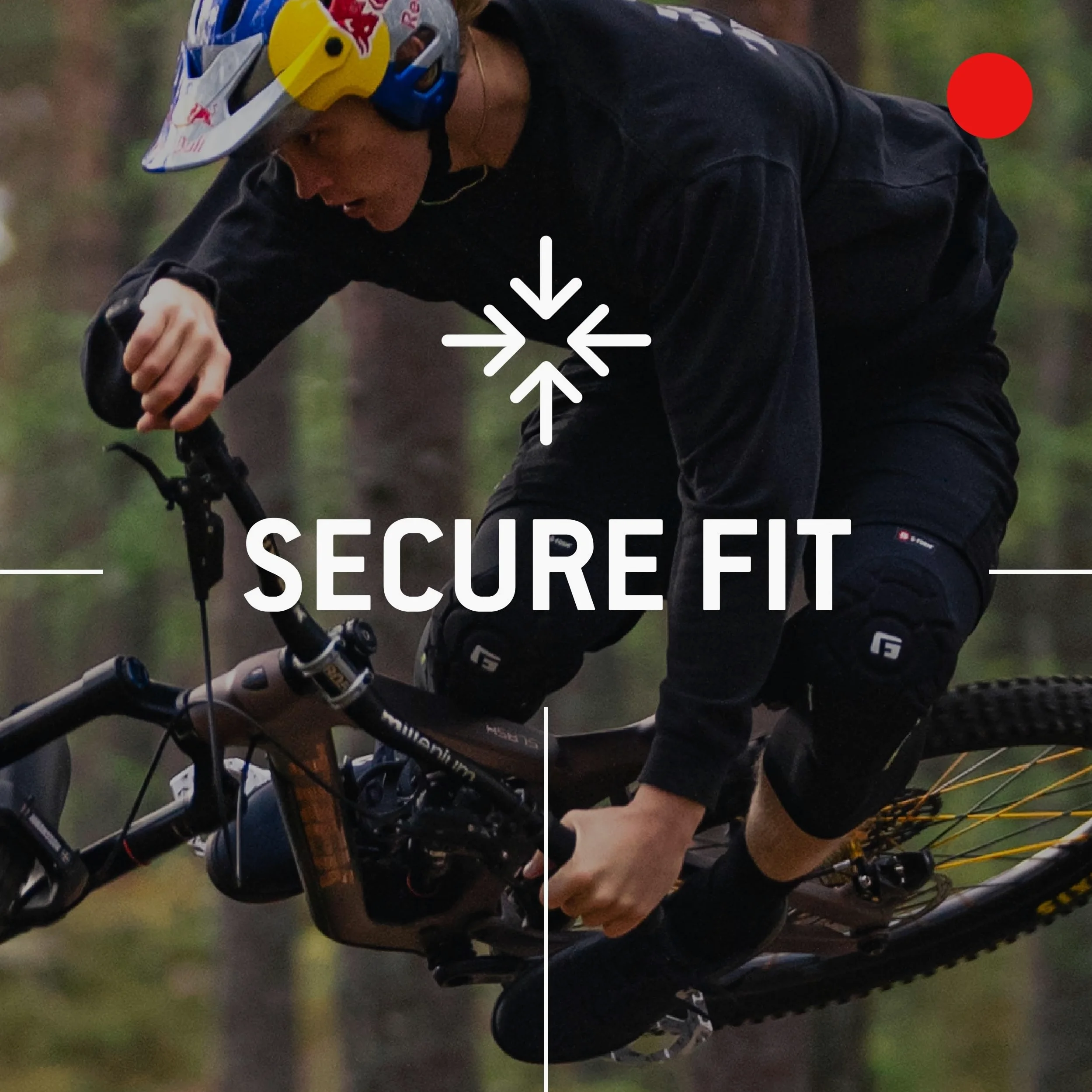 G-Form EX-1 Bike Short Liner - wyściełane spodenki rowerowe - spodnie rowerowe do BMX, snowboardu i wielu innych - sportowe spodenki kompresyjne, czarny, 120