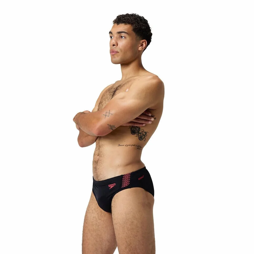 Speedo Krótkie Mężczyźni Hyperboom Splice Briefs |Quick Drying | Training | Fitness | Chlorine Resistant