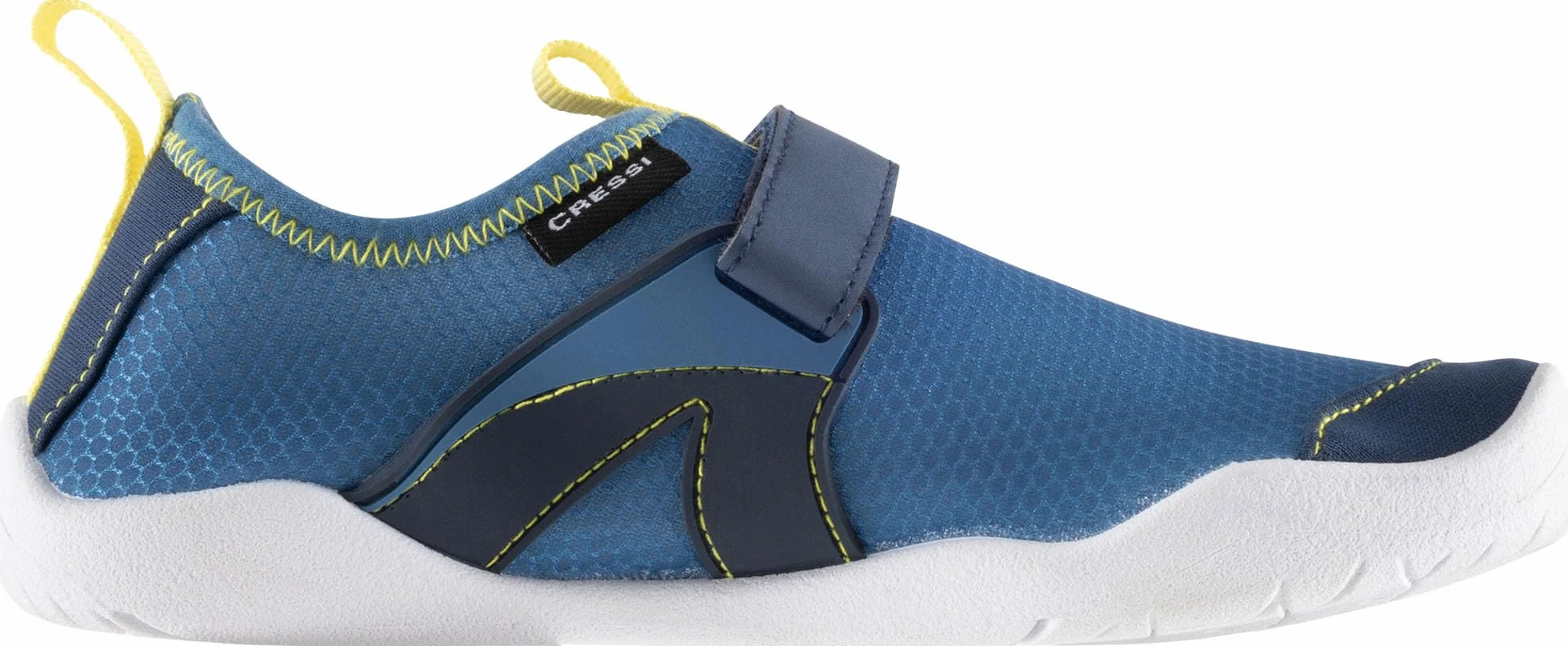CRESSI Lunar Shoes Blue/Lime 29 - Buty Junior Idealne do odkrywania wodnego świata, idealne na letnie przygody, niebieskie/limonkowe, 29