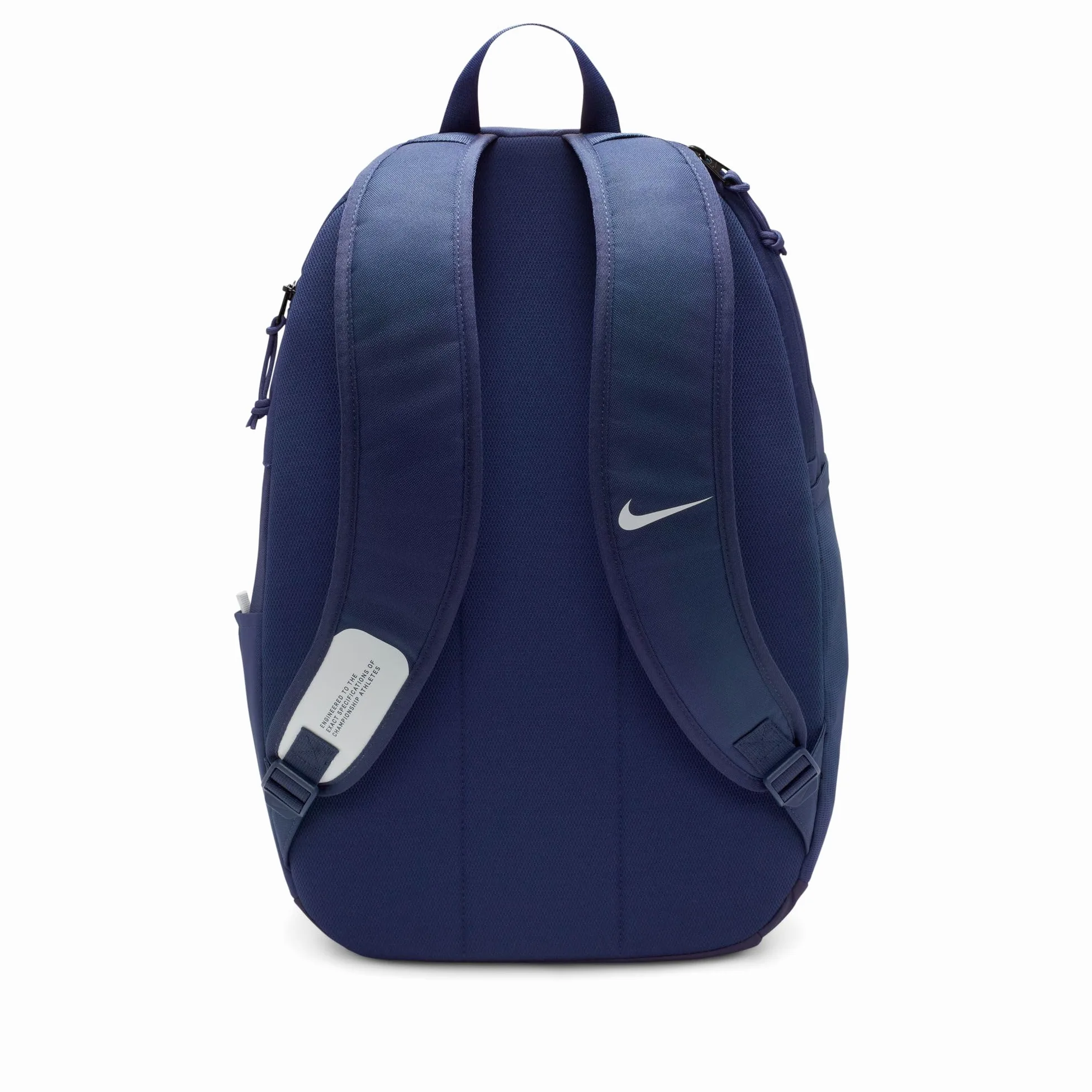 Nike Unisex Backpack Academy Storm-Fit, Midnight Navy/Midnight Navy/White, DV0761-410, 30 l, granatowy (Midnight Navy/Midnight Navy/White), 30L, Soccer