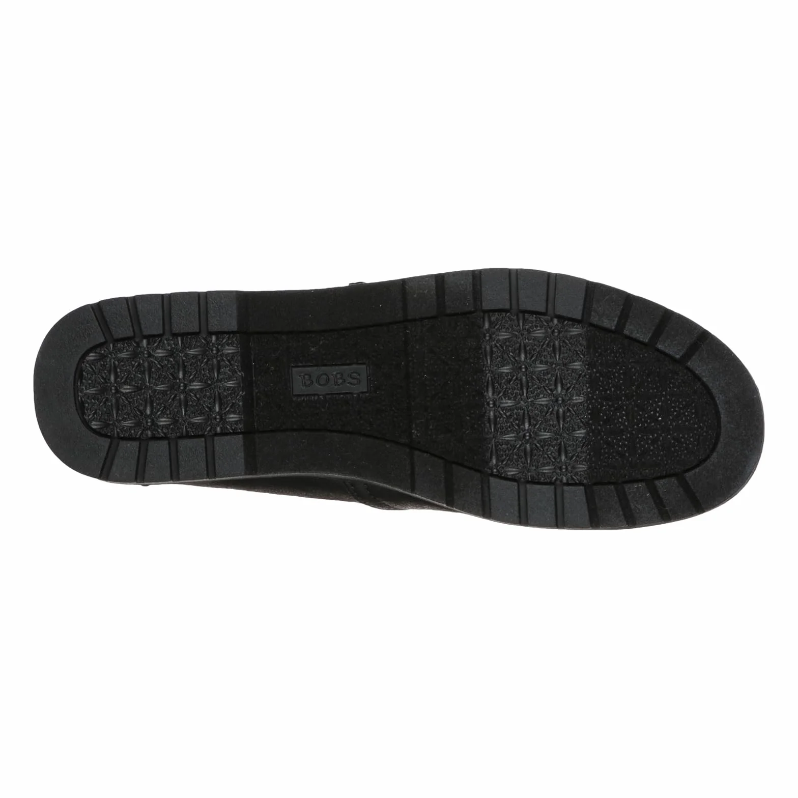 Skechers Women's Bob's Chill Lug Urban Spell Leather Slip On Loafers, (Size 11, Black)