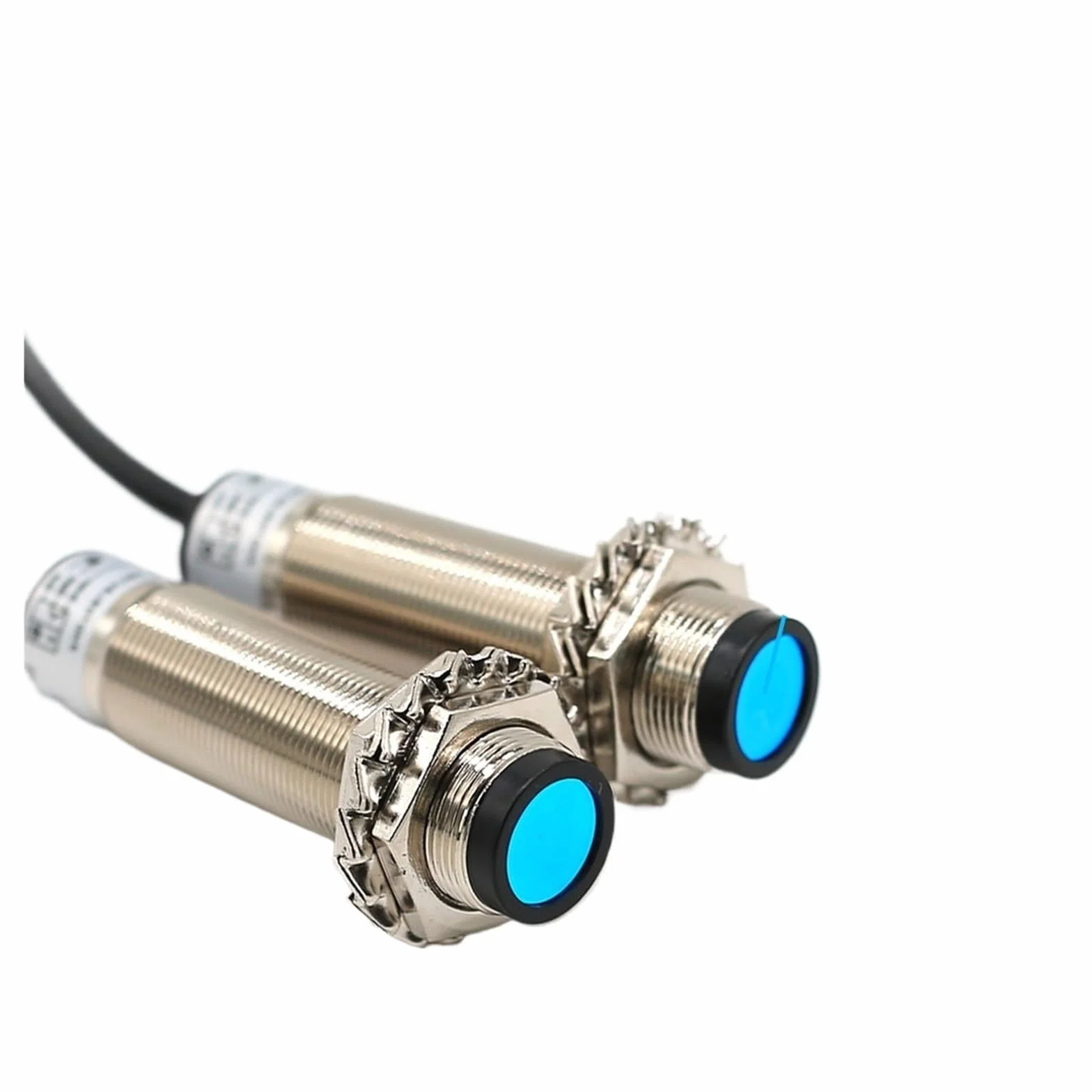 M18 Laser Sensor 0-20m Effectively Detecting Nonwovens Through Beam Photoelectric Proximity Switch J18-T(J18-T20N2 NPN NC)