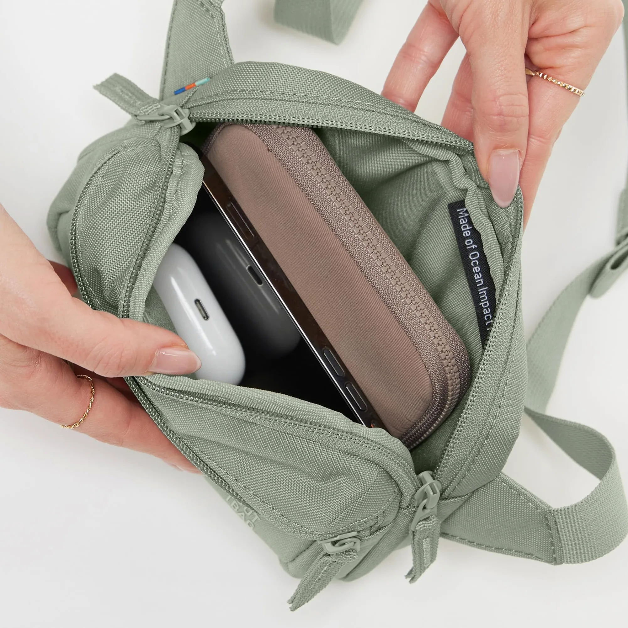 GOT BAG Sling Bag | Kompaktowa Torebka Crossbody w Dwóch Rozmiarach | Funkcjonalna Nerka Biodrowa