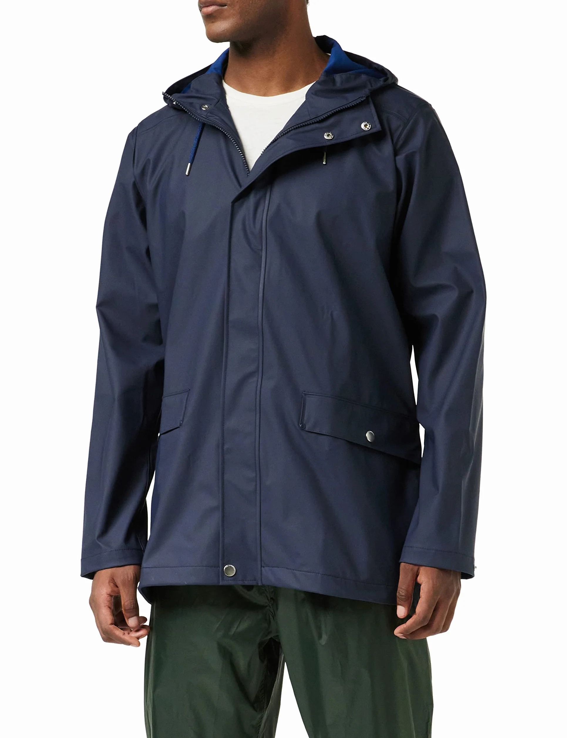 Helly Hansen Moss Raincoat Płaszcz Przeciwdeszczowy Granatowy 597 Navy L