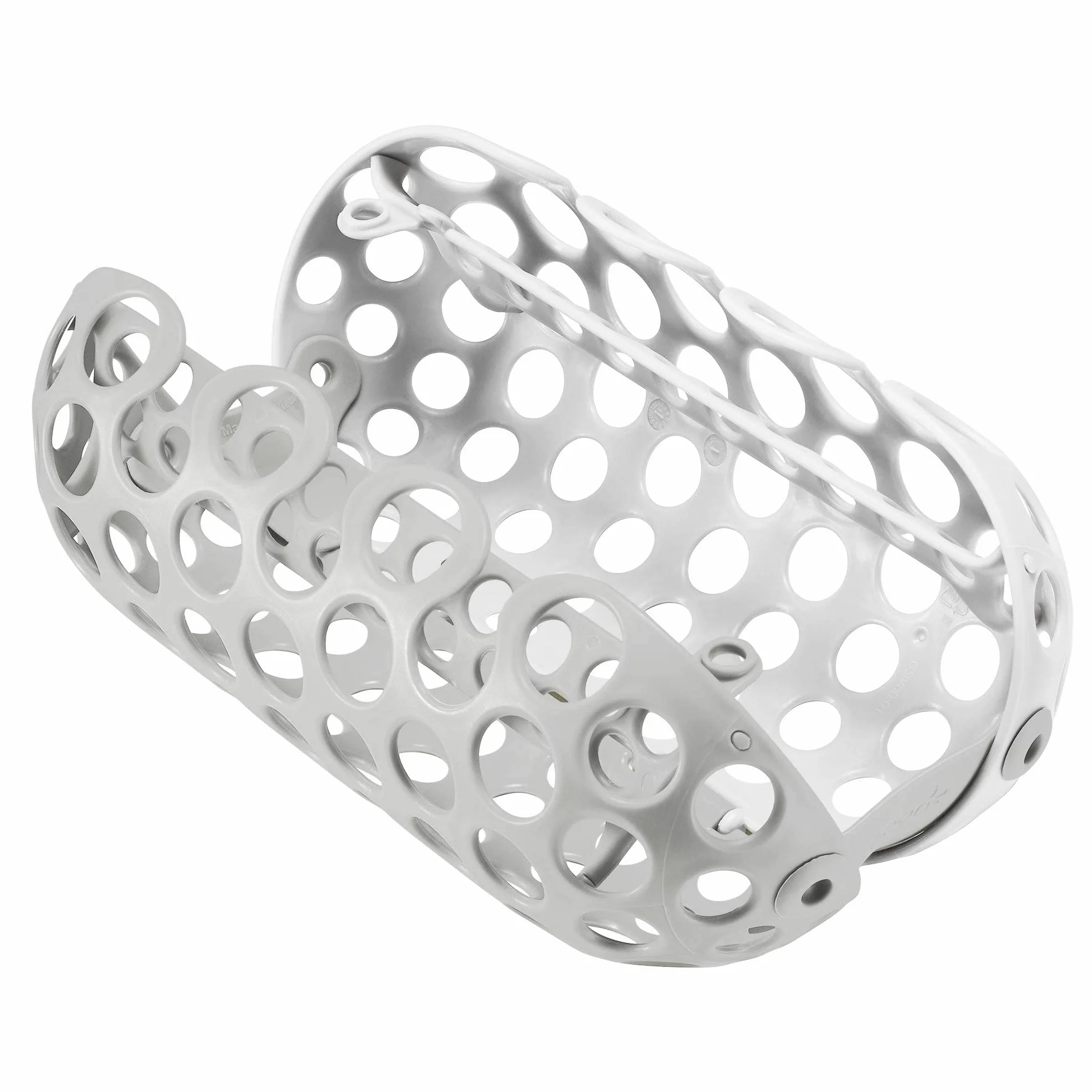 Boon Clutch Baby Dishwasher Basket, Sippy Cups, Baby Bottles and Baby Accessories Holder, Baby Accessories for Parents to Be, Dishwasher Safe, Grey,B11356