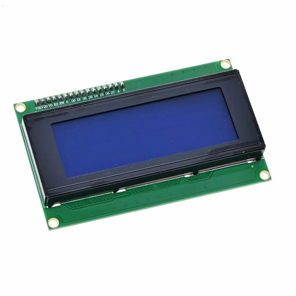 Hailege 2004 LCD 20x4 2004A Character LCD Screen Display Module Blue Backlight with IIC/I2C Serial Interface Adapter