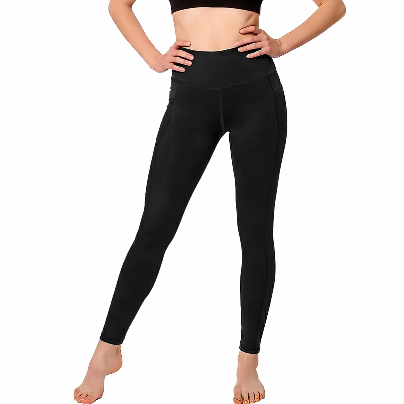 Damskie spodnie do jogi/spodnie do jogi bootcut siłownia legginsy z wysokim stanem spodnie do jogi legginsy kompresyjne do biegania lekkie sportowe legginsy treningowe spodnie do biegania