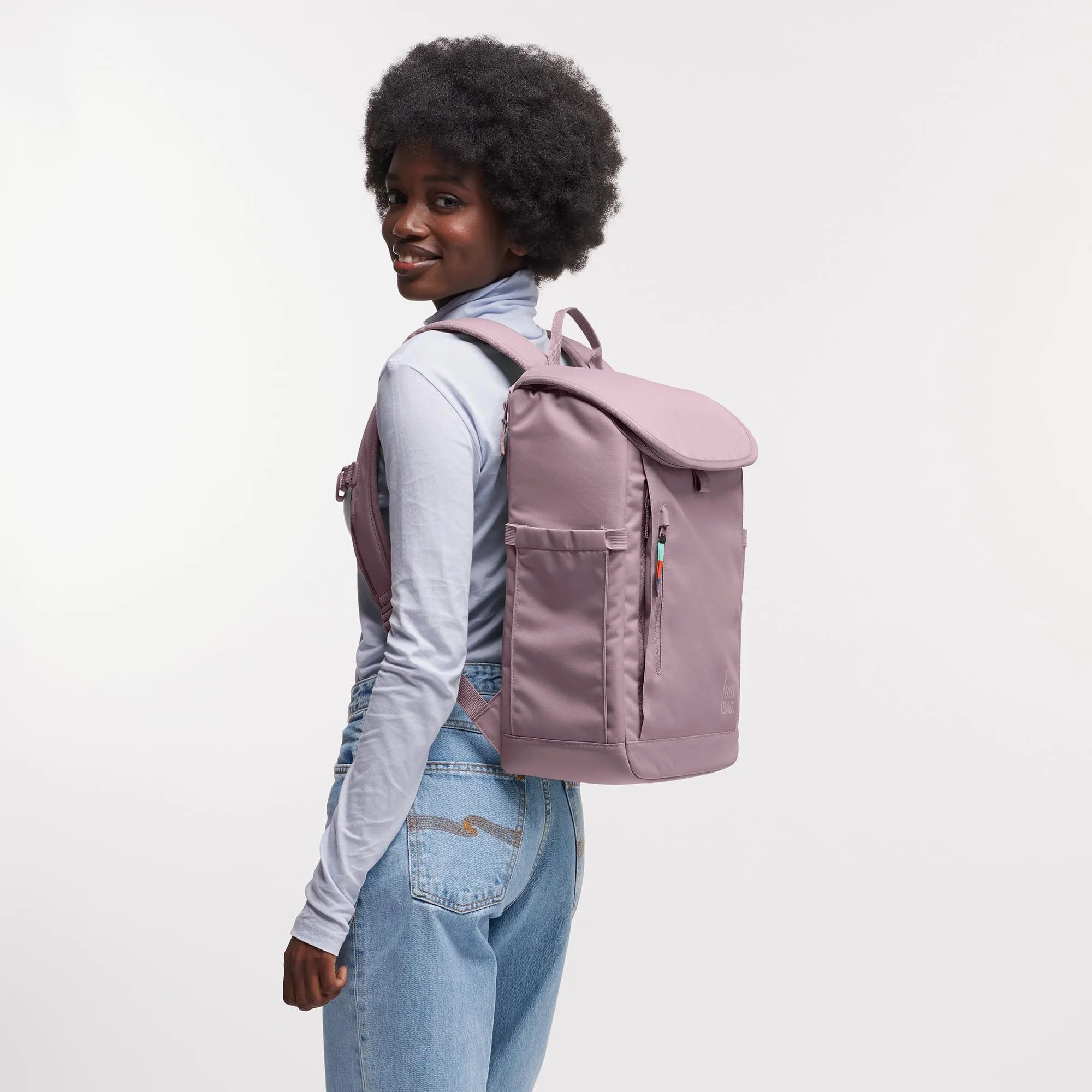 GOT BAG Serene Pack | Plecak o Sztywnej Konstrukcji 18L | Maksymalna Organizacja | Laptop 16 i Tablet | Komfortowy Bagaż Podręczny (calamary)