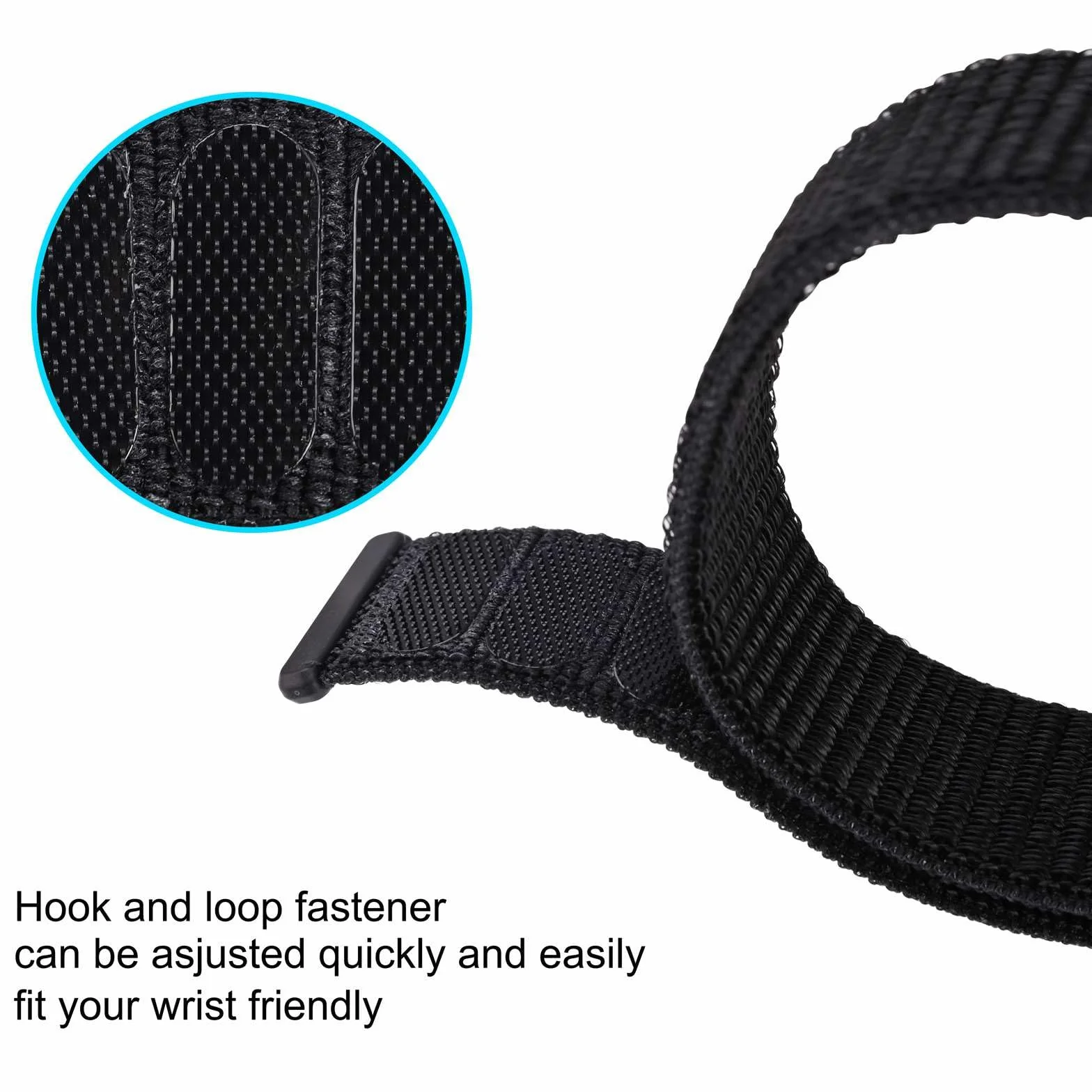 ANNEFIT Nylonowe paski do zegarków sportowych, 2 opakowania szybkiego odpinania, regulowany pasek zastępczy 16 mm, 18 mm, 19 mm, 20 mm, 21 mm, 22 mm, 24 mm