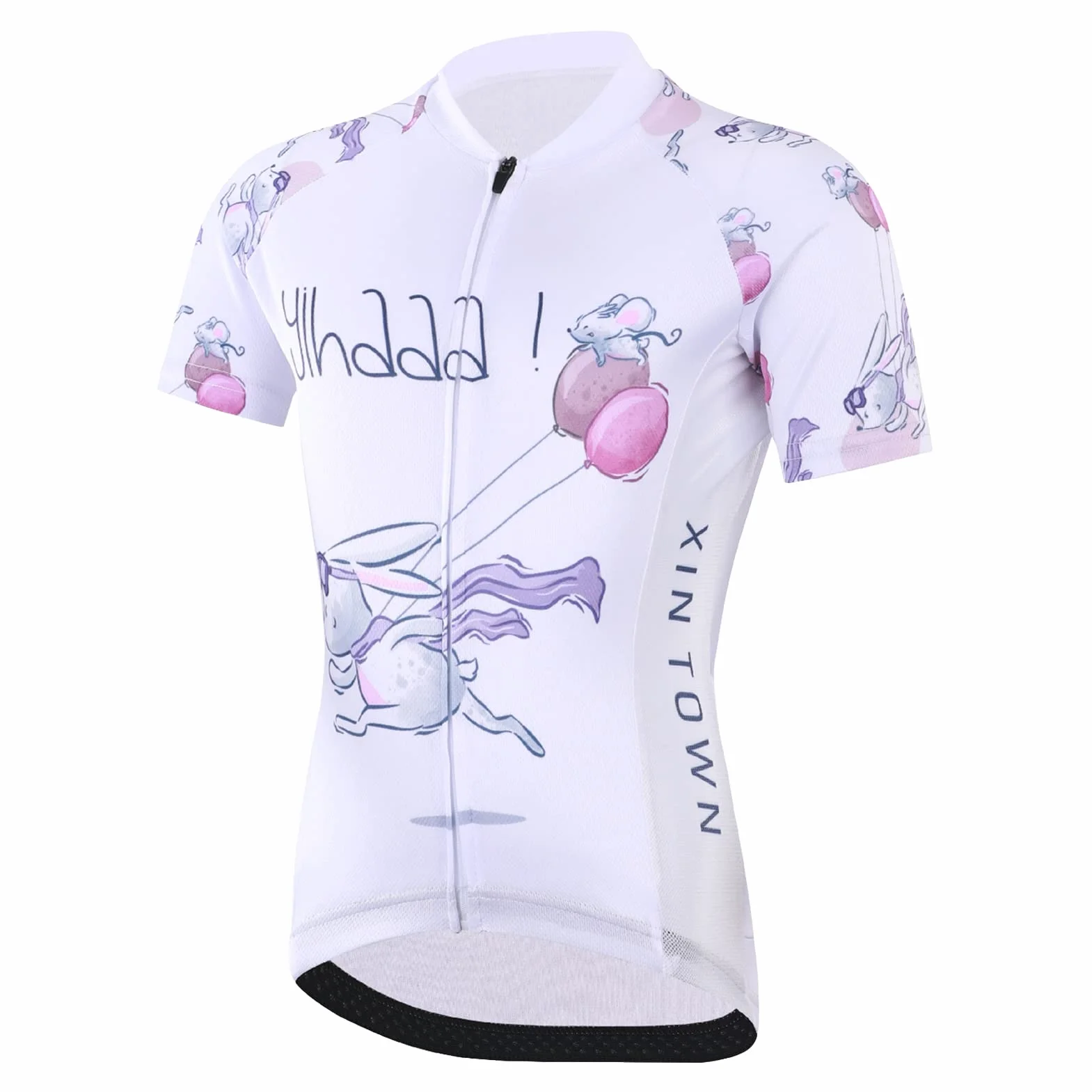 Koszulka rowerowa dla dzieci, chłopców, z kieszenią, elastyczna koszulka rowerowa + wyściełane szorty, oddychający kombinezon rowerowy