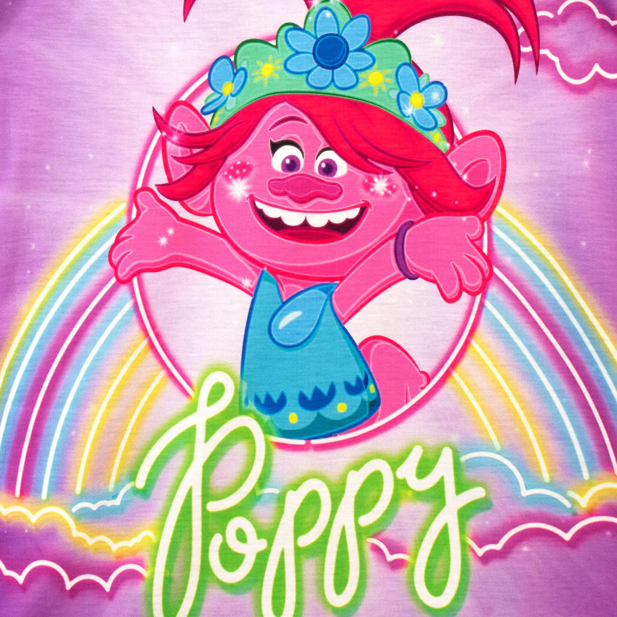 Trolls Poppy dziewczęce koszule nocne