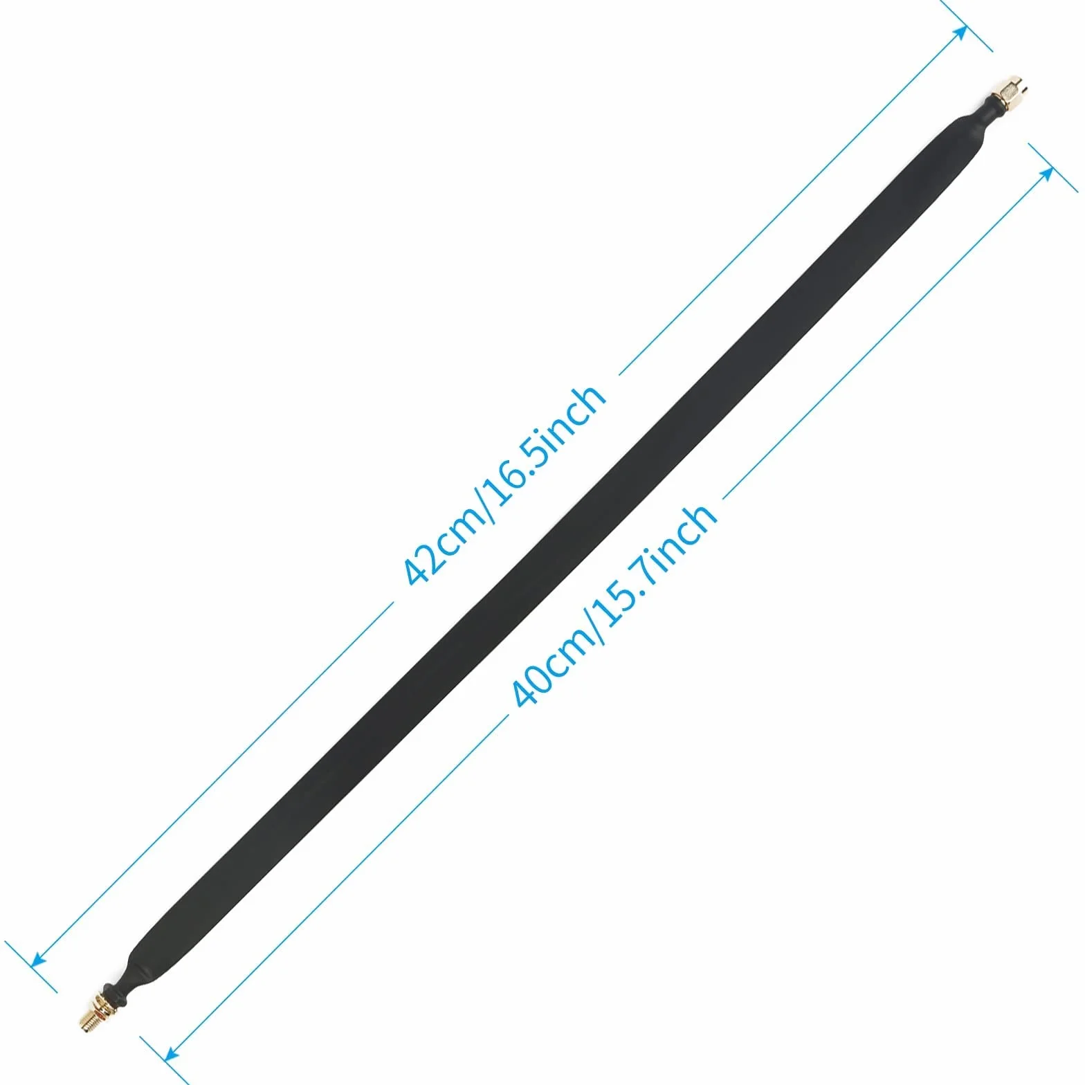 LoRa płaski kabel SMA, wtyczka do gniazda SMA, przepust okienny i drzwiowy, kabel koncentryczny, adapter przedłużający do LTE 4G, LoRa, WiFi, LoRaWan, Bobcat, Nebra RAK, Helium Hotspot, HNT, Miner, 2