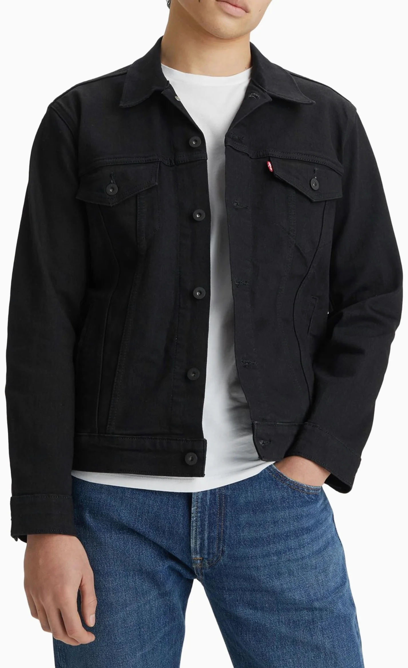 Levi's The Trucker Jacket Mężczyźni,Dark Horse,XL